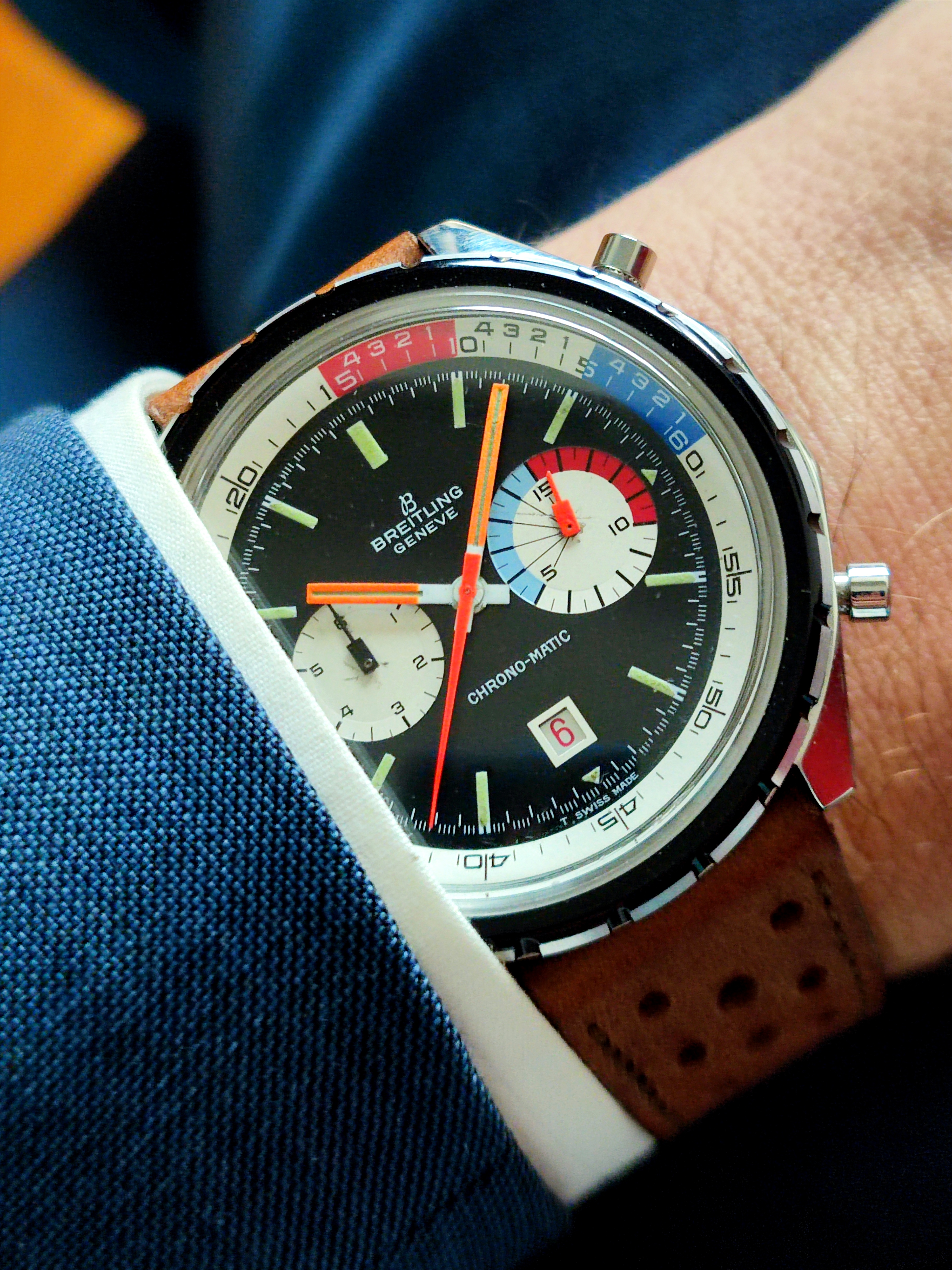 1969 Breitling Chrono-Matic Ref. 7661 “Yachting”