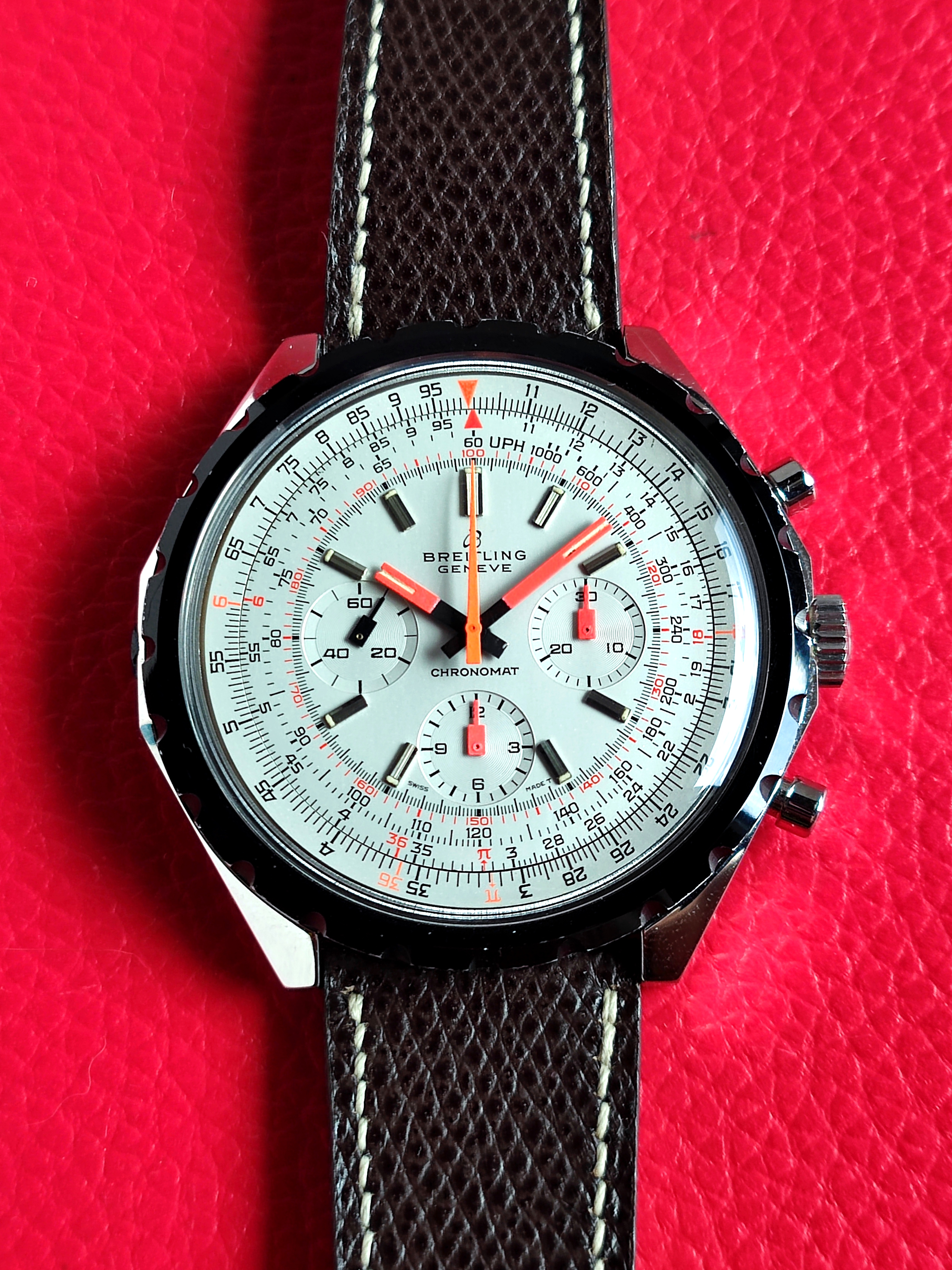 1968 Breitling Chronomat 0818 "Albino Dial"