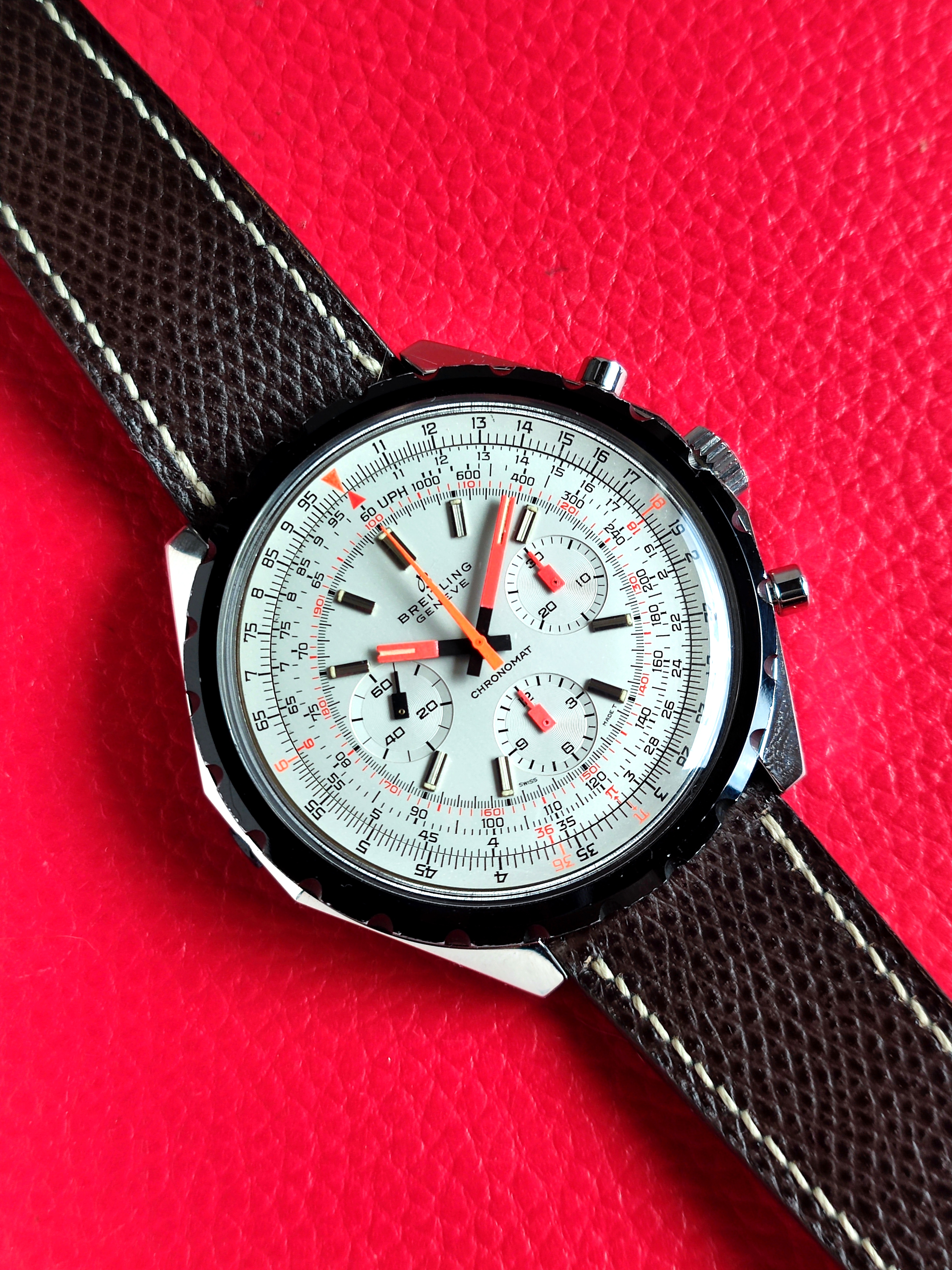 1968 Breitling Chronomat 0818 "Albino Dial"