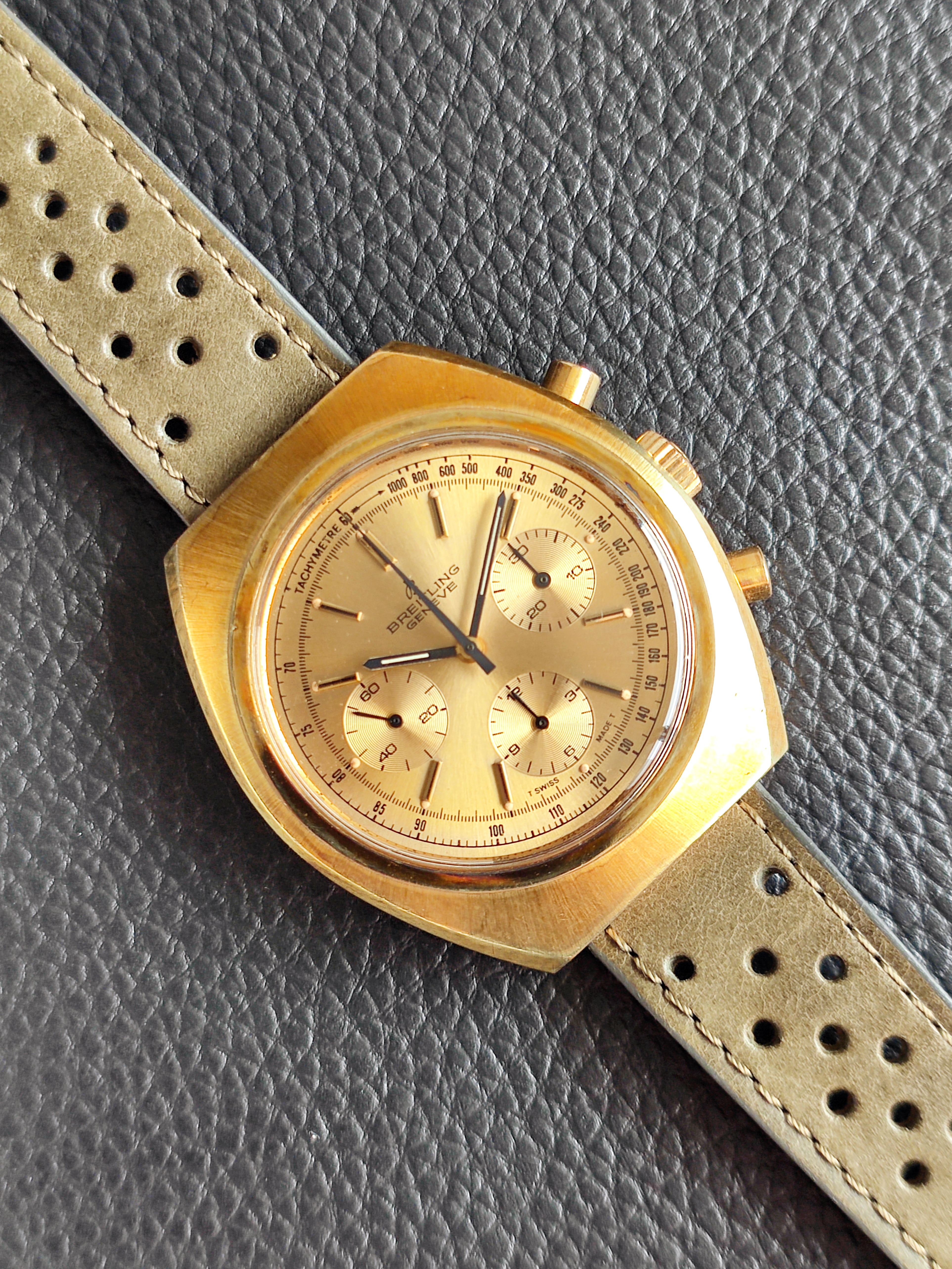 1973 Breitling1451 Tricompax, Manual Wind Chronograph 42mm