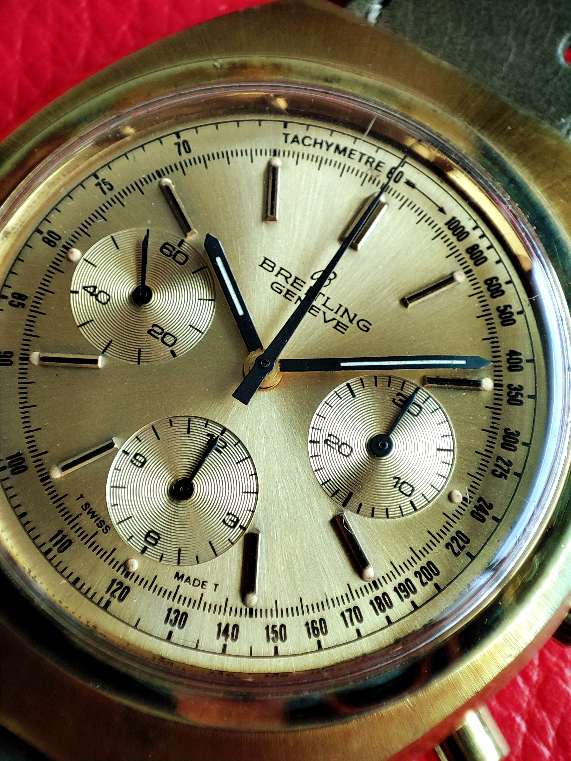 1973 Breitling1451 Tricompax, Manual Wind Chronograph 42mm