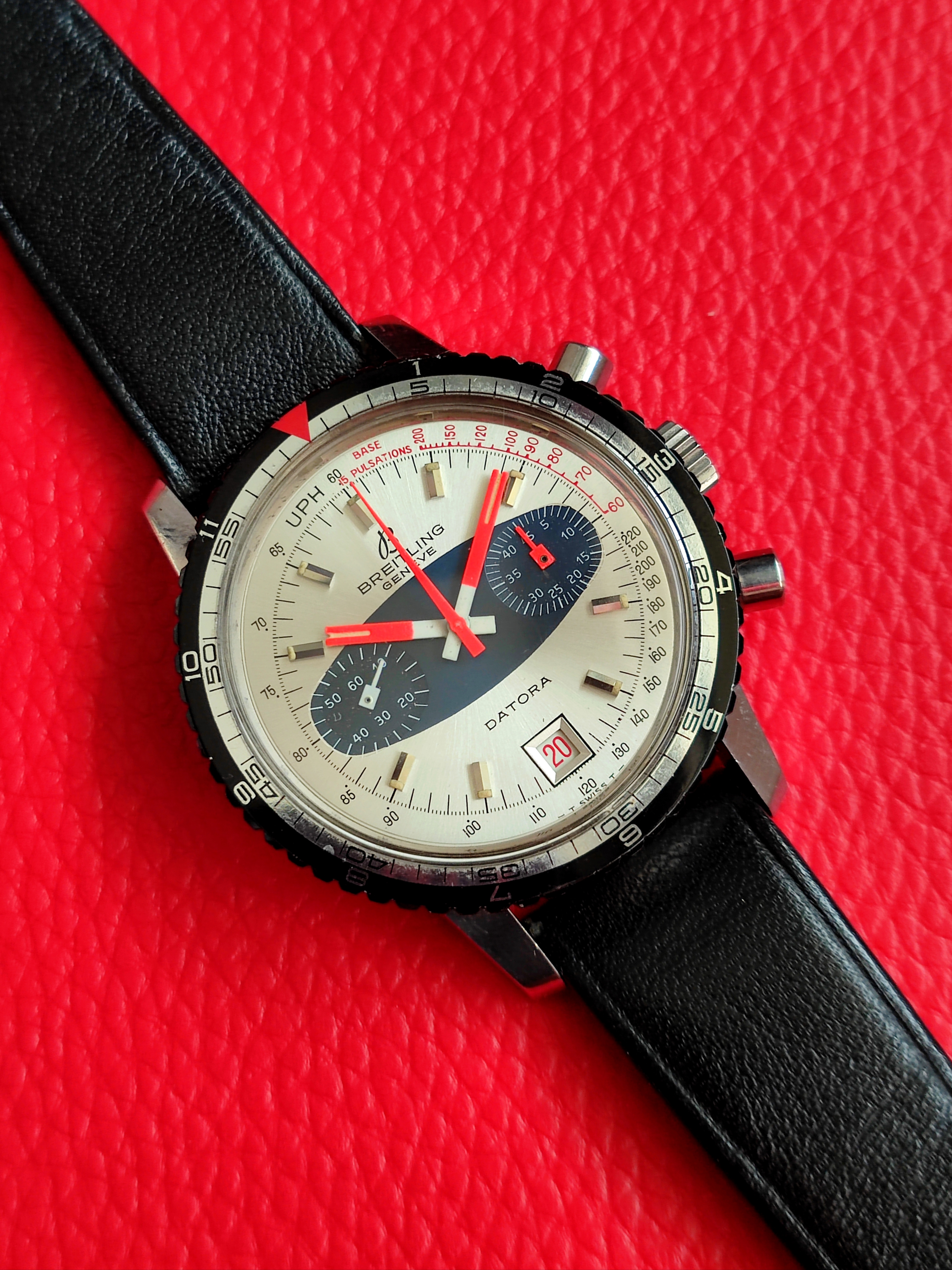 1969 Breitling Datora 2031 “Surfboard” Driver’s Chronograph