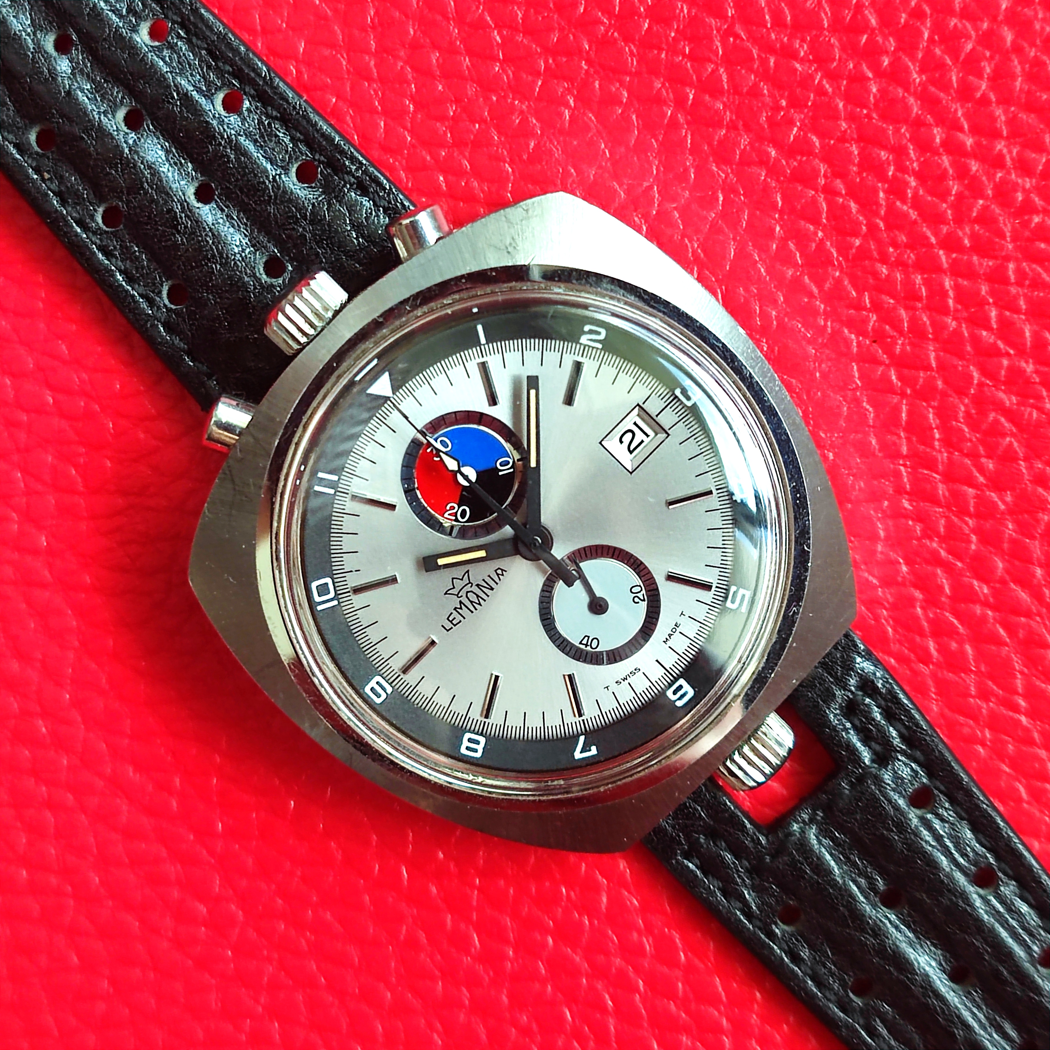 1970 Lemania “Bullhead” Chronograph *RARE ITEM*