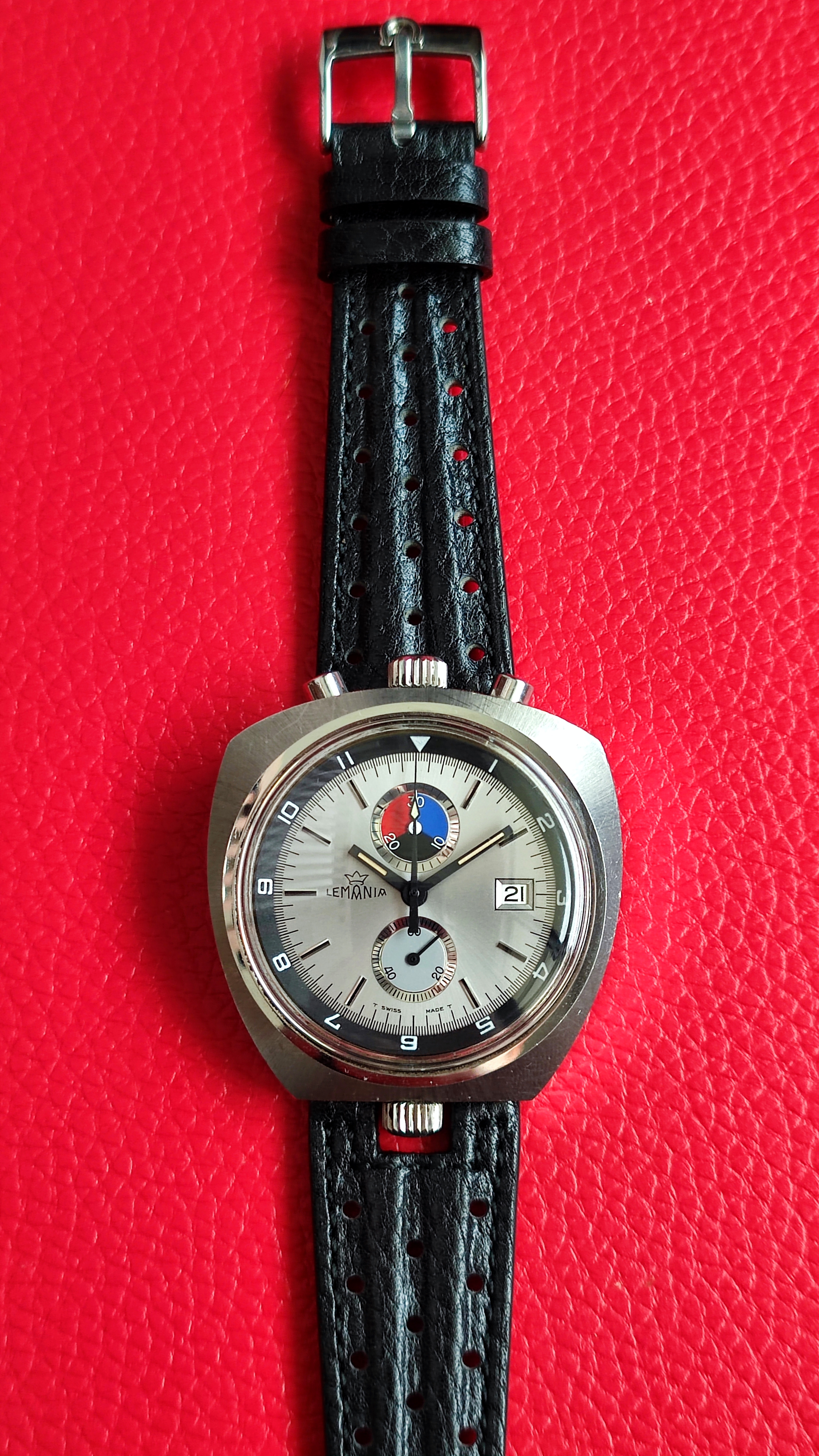 1970 Lemania “Bullhead” Chronograph *RARE ITEM*