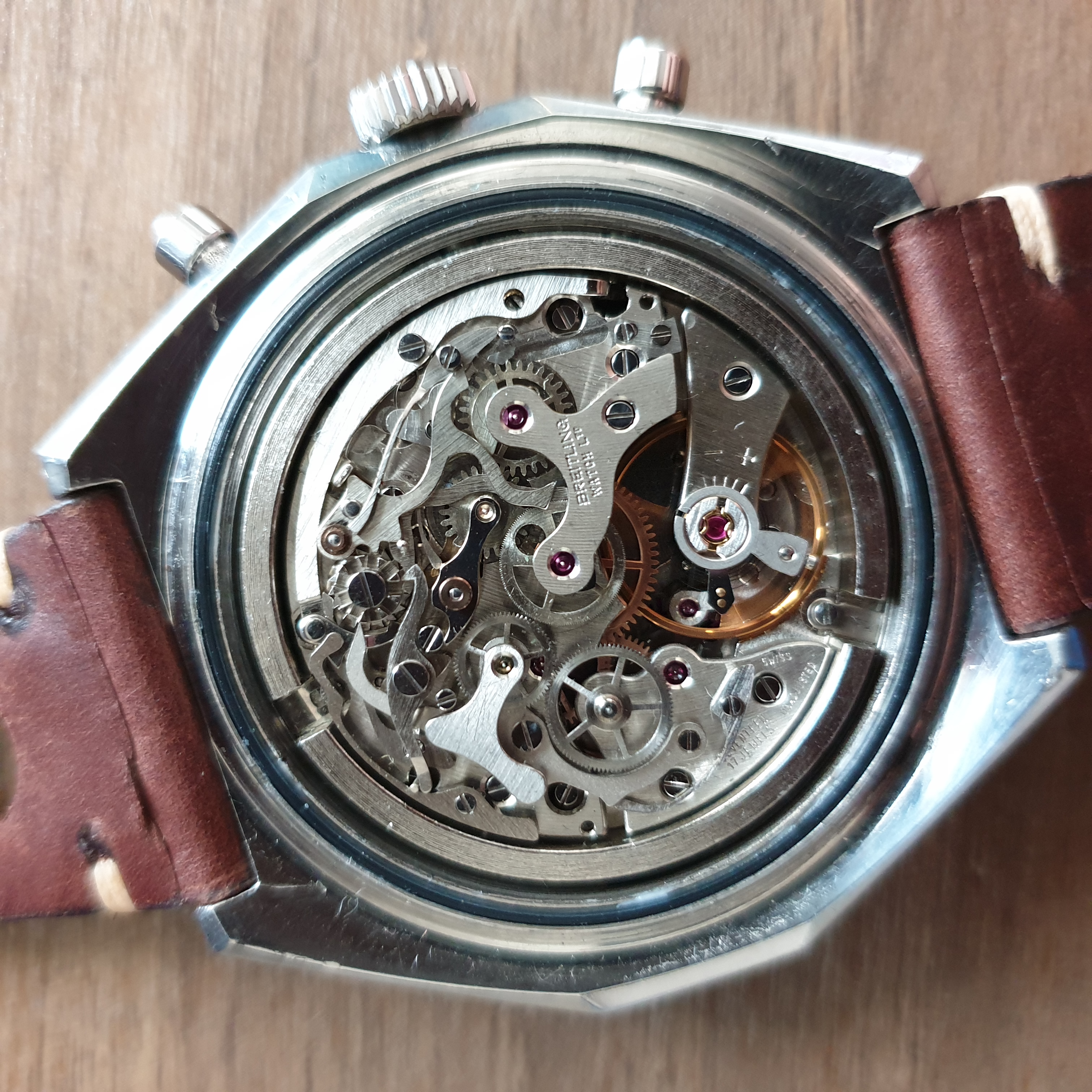 1968 Breitling Geneve 812 GMT 