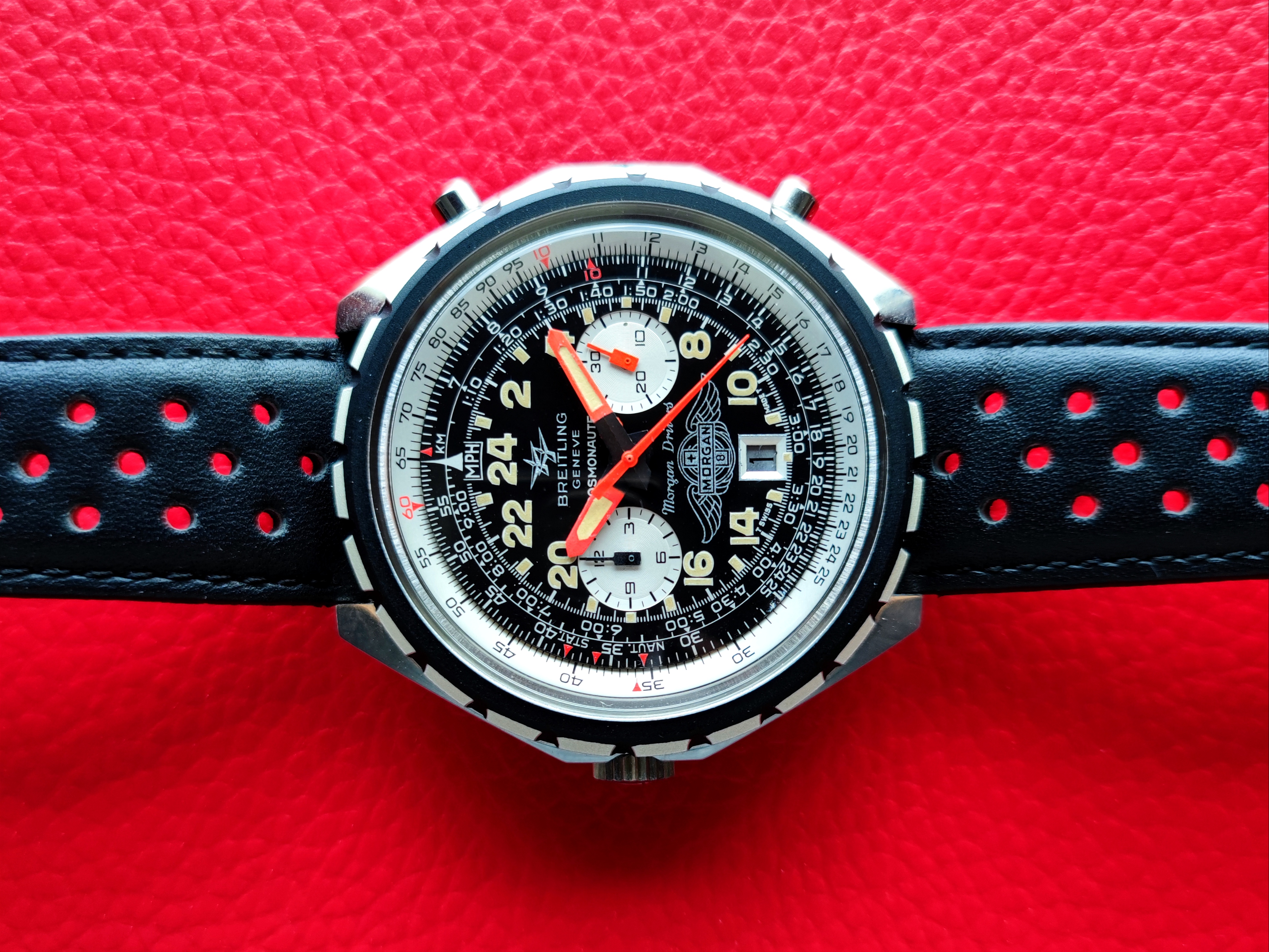 1969 Breitling Cosmonuate “Morgan Drivers” Chrono-Matic ref. 1809 cal. 11 