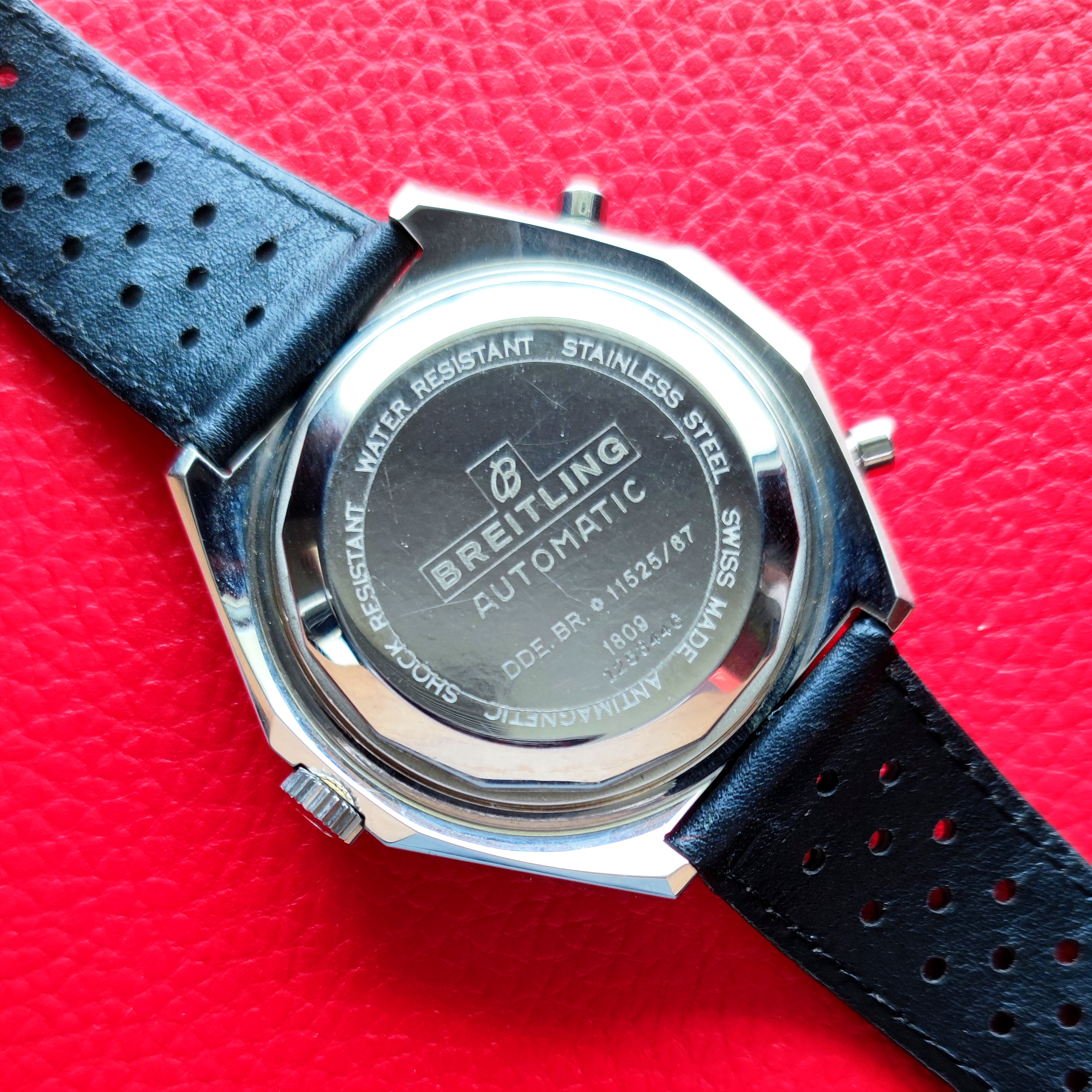 1969 Breitling Cosmonuate “Morgan Drivers” Chrono-Matic ref. 1809 cal. 11 