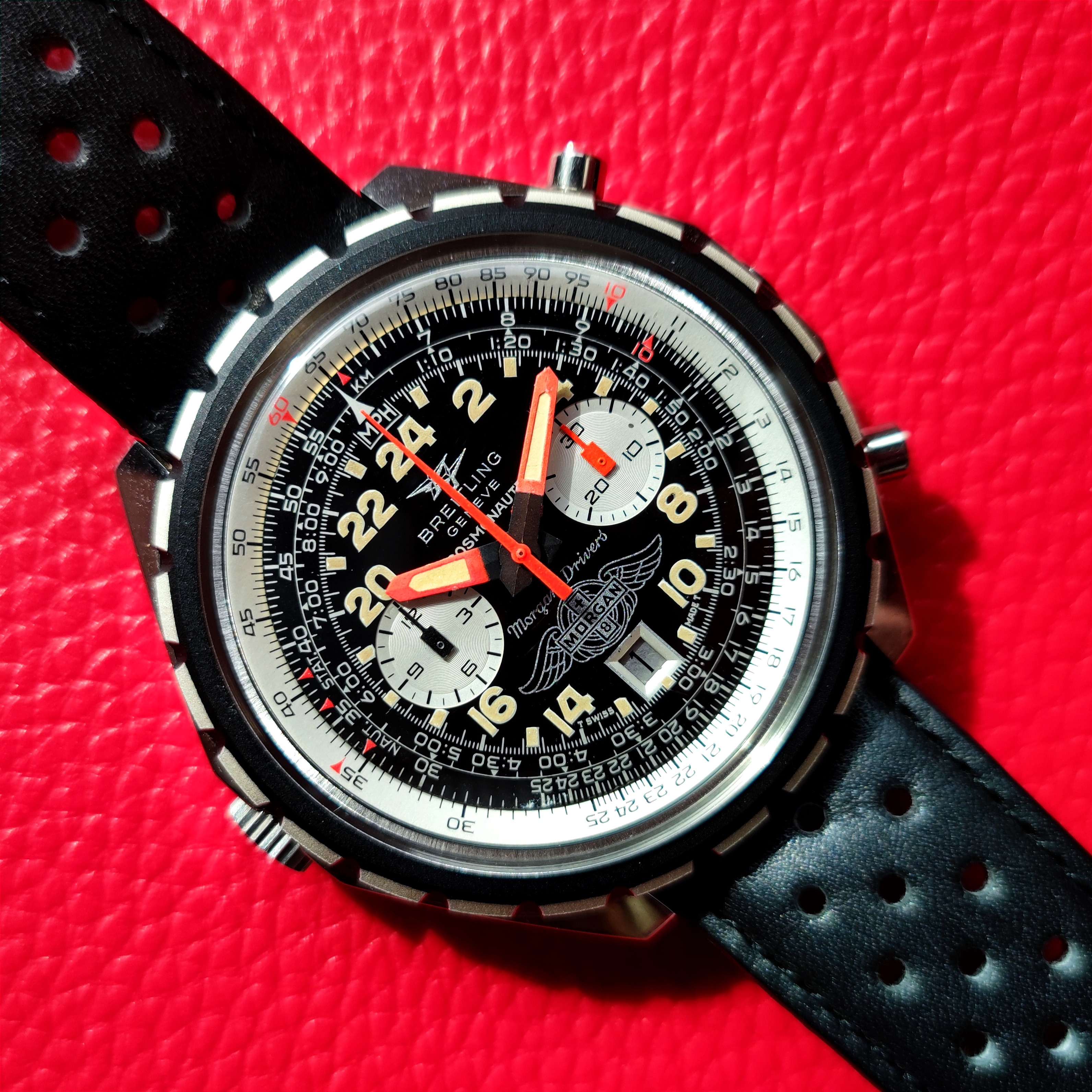 1969 Breitling Cosmonuate “Morgan Drivers” Chrono-Matic ref. 1809 cal. 11 