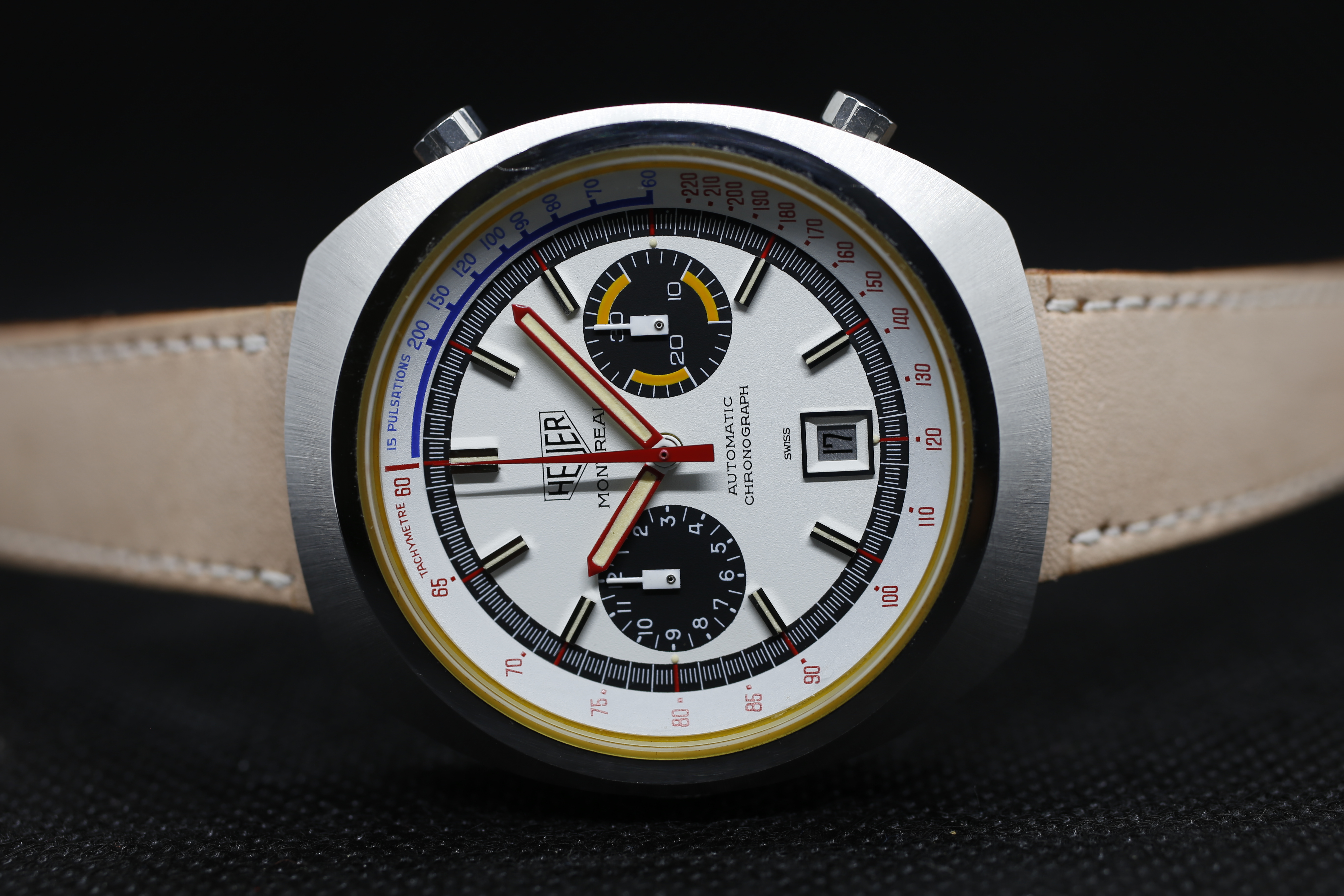 Montreal ref 110.503W (White Dial) Cal.12  *NOS*