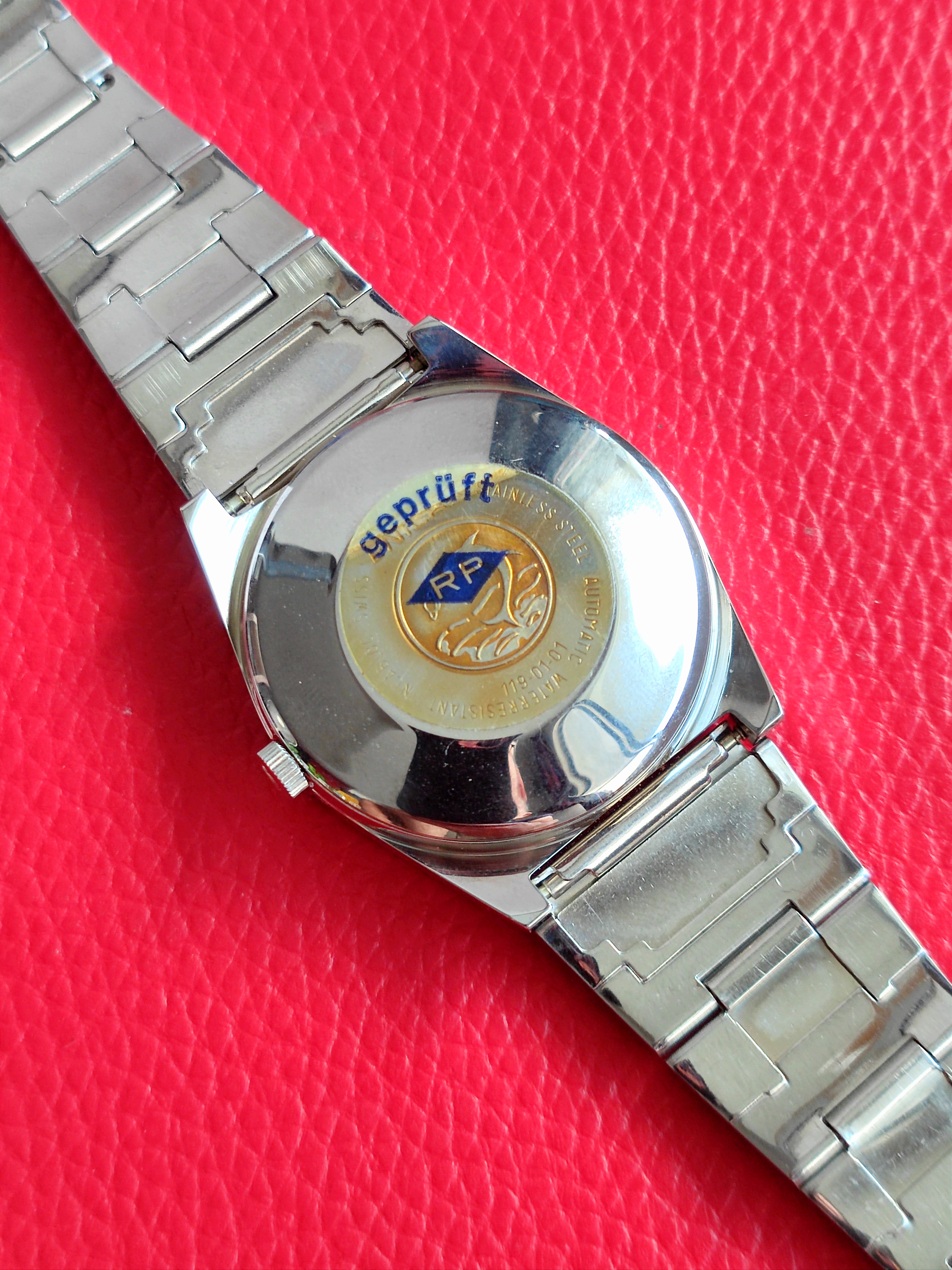 1970s Enicar "Jump Hour" Automatic Ref. 119-01-01
