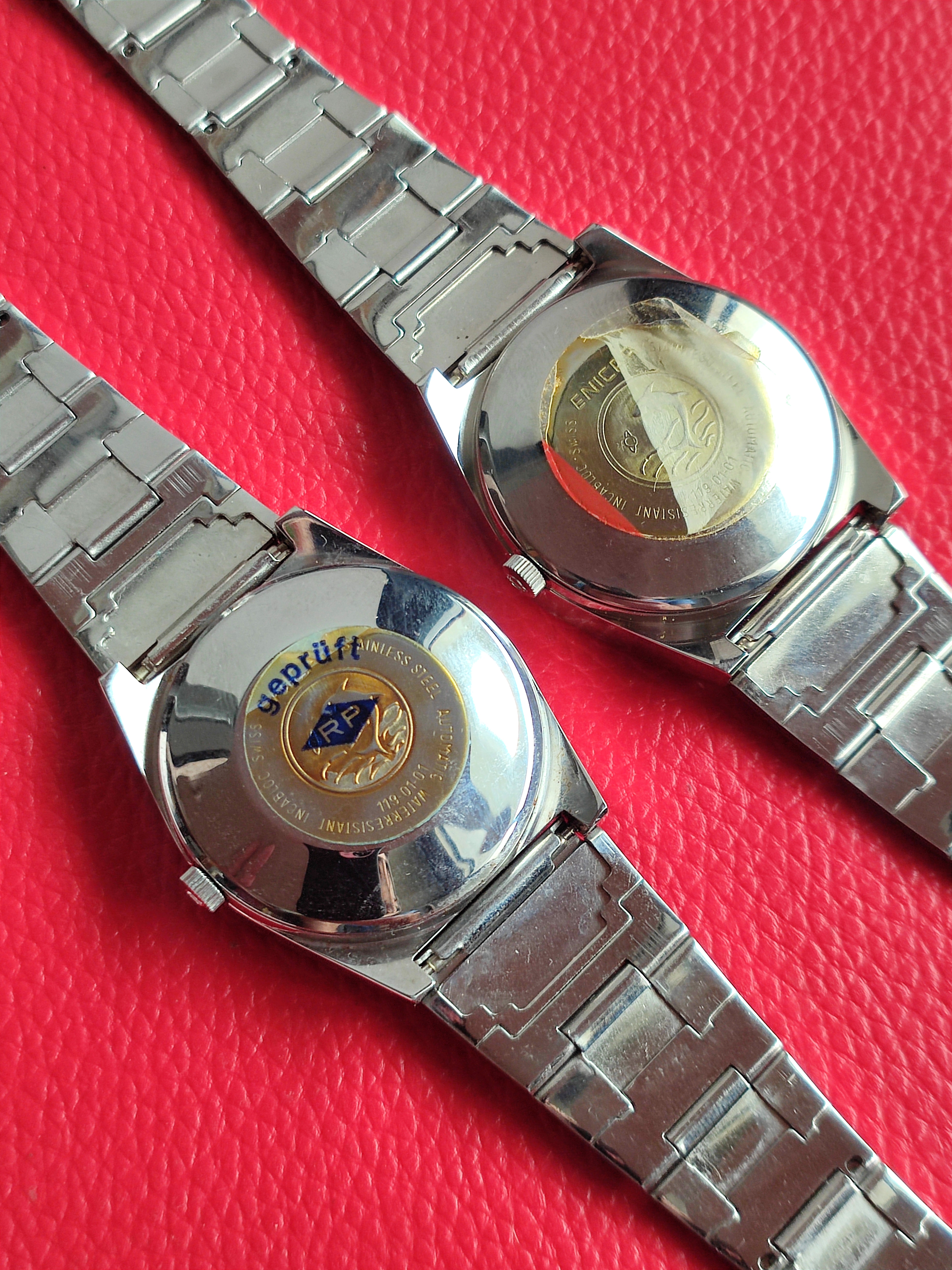 1970s Enicar "Jump Hour" Automatic Ref. 119-01-01