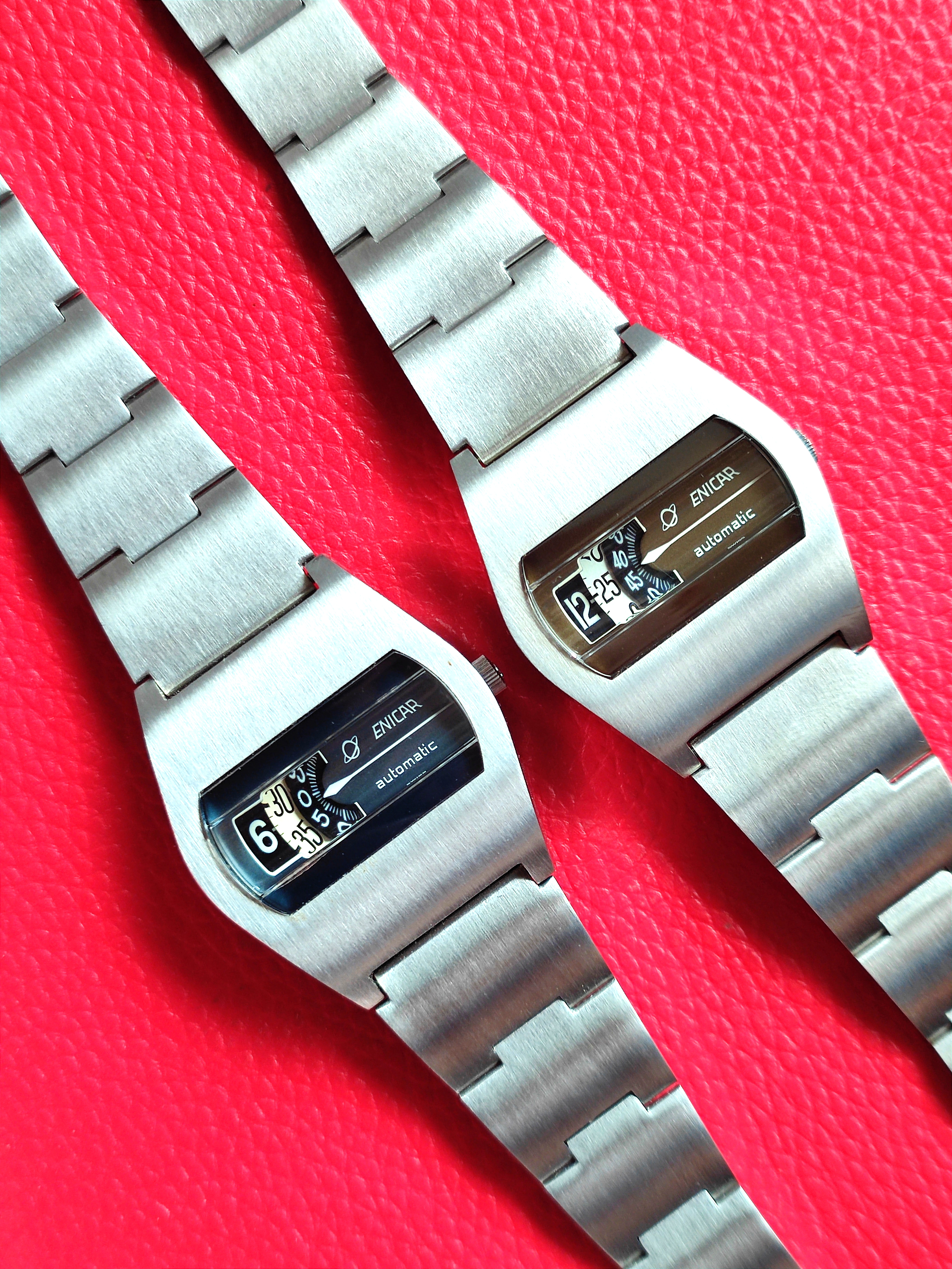 1970s Enicar "Jump Hour" Automatic Ref. 119-01-01