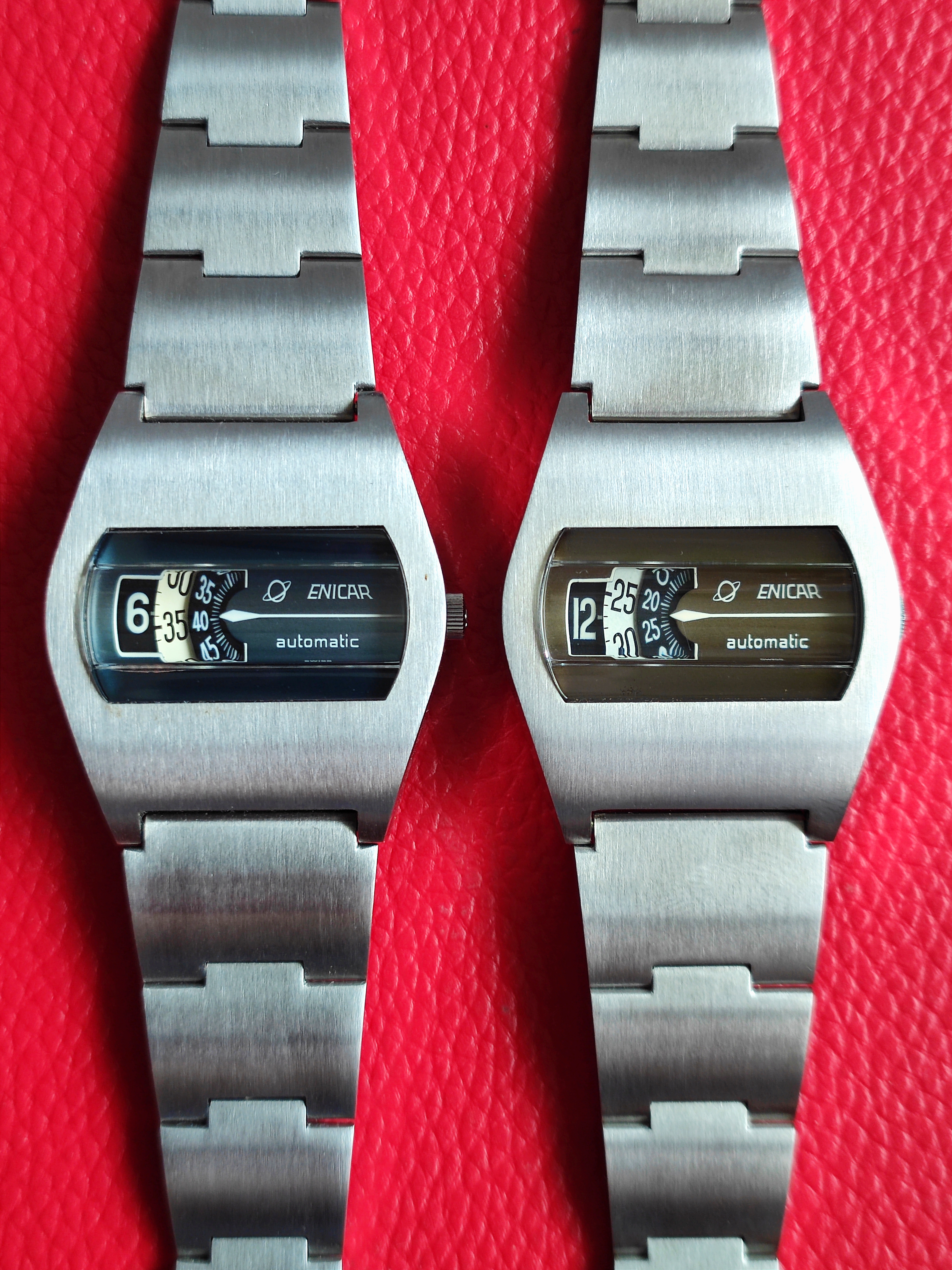 1970s Enicar "Jump Hour" Automatic Ref. 119-01-01