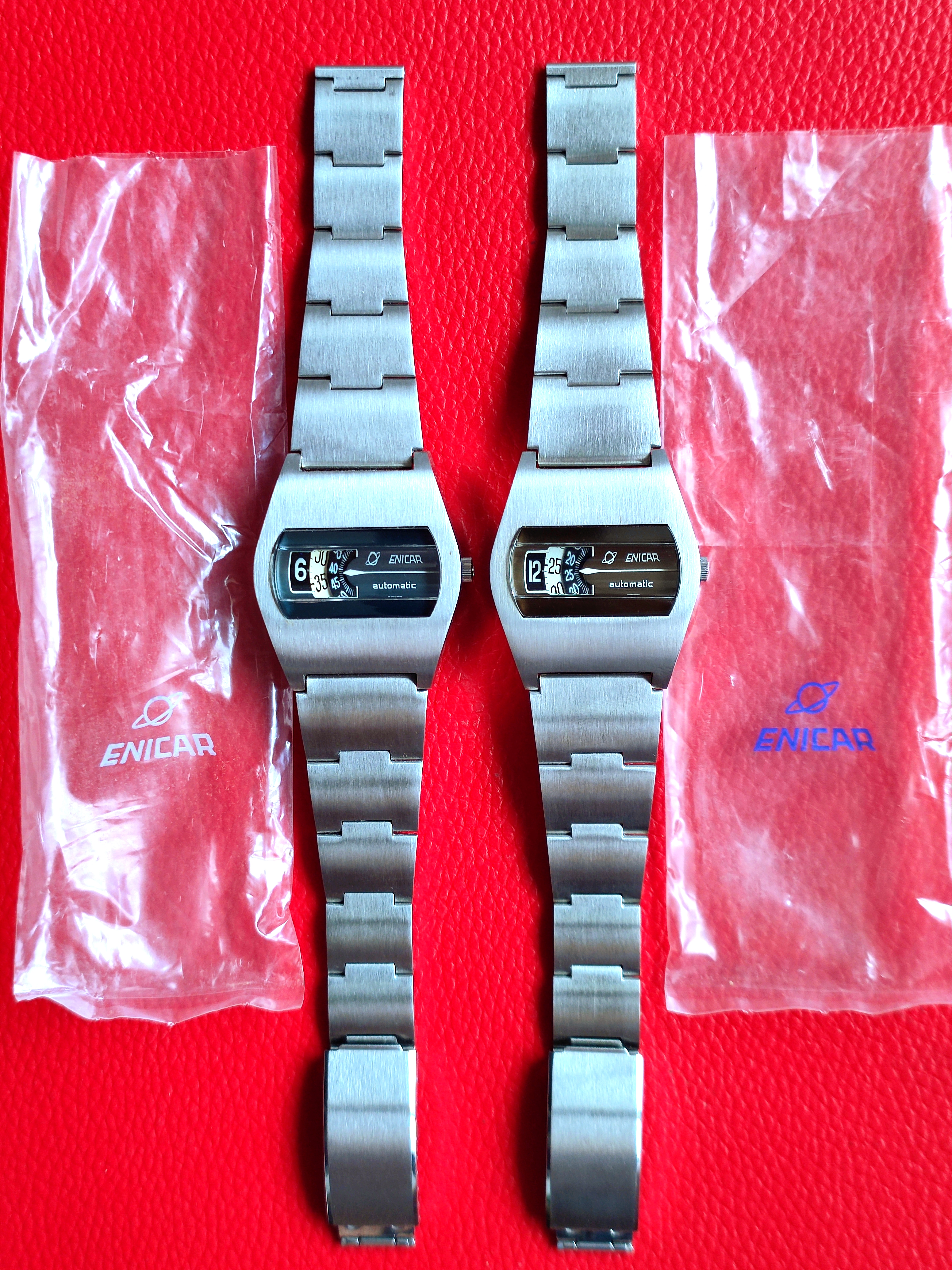 1970s Enicar "Jump Hour" Automatic Ref. 119-01-01