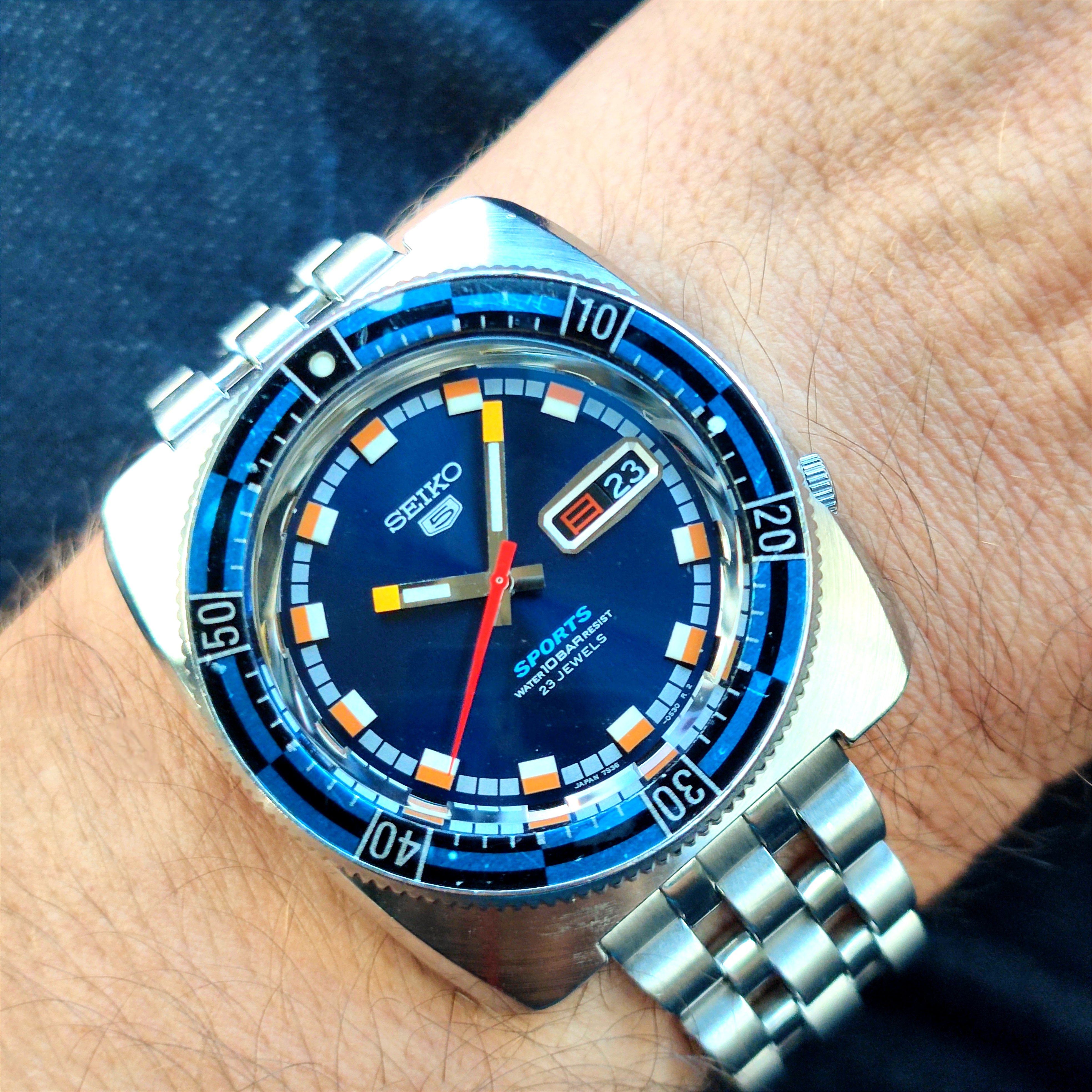 1997 Seiko Rally Diver 7s36-0080