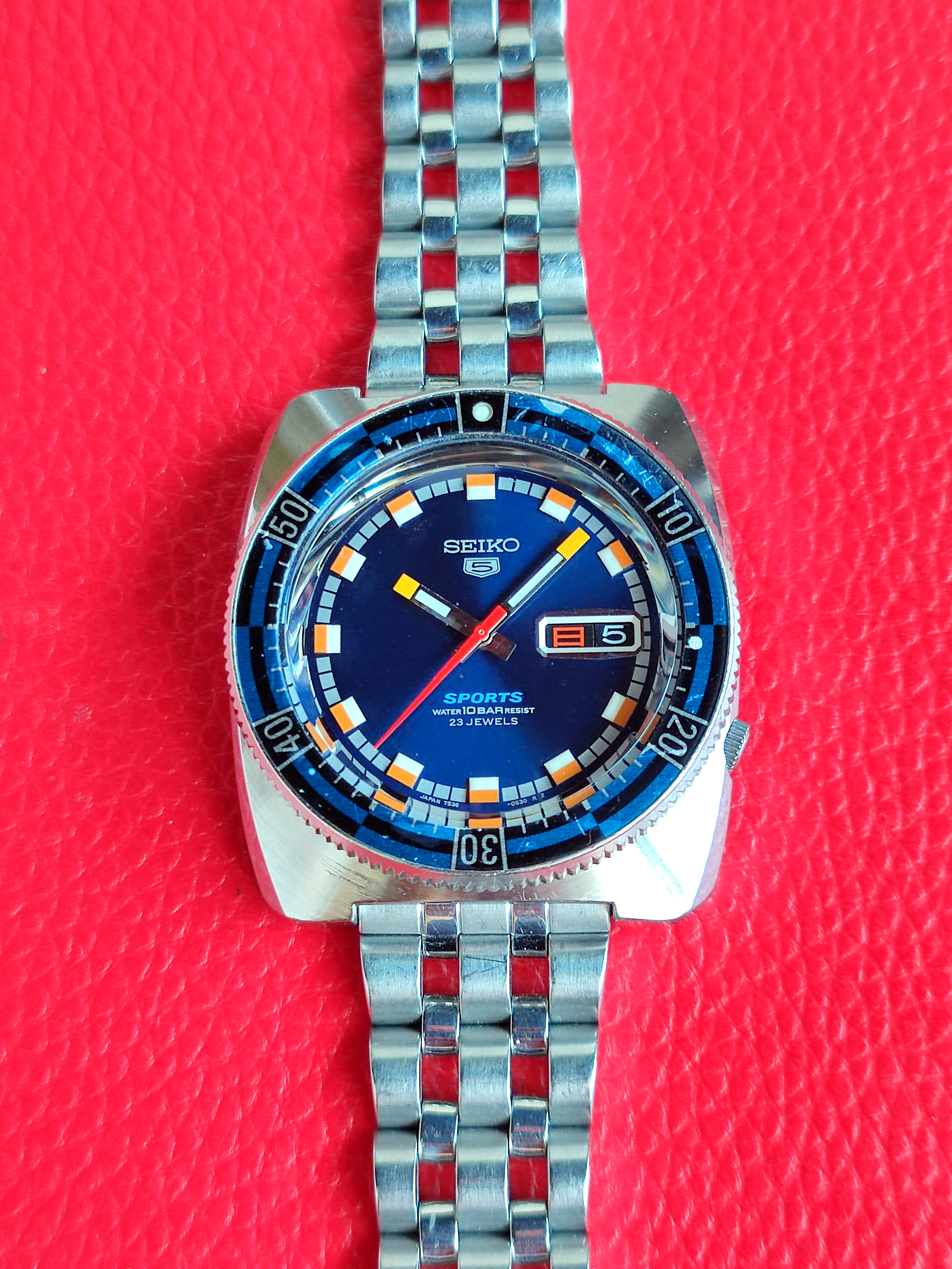 1997 Seiko Rally Diver 7s36-0080