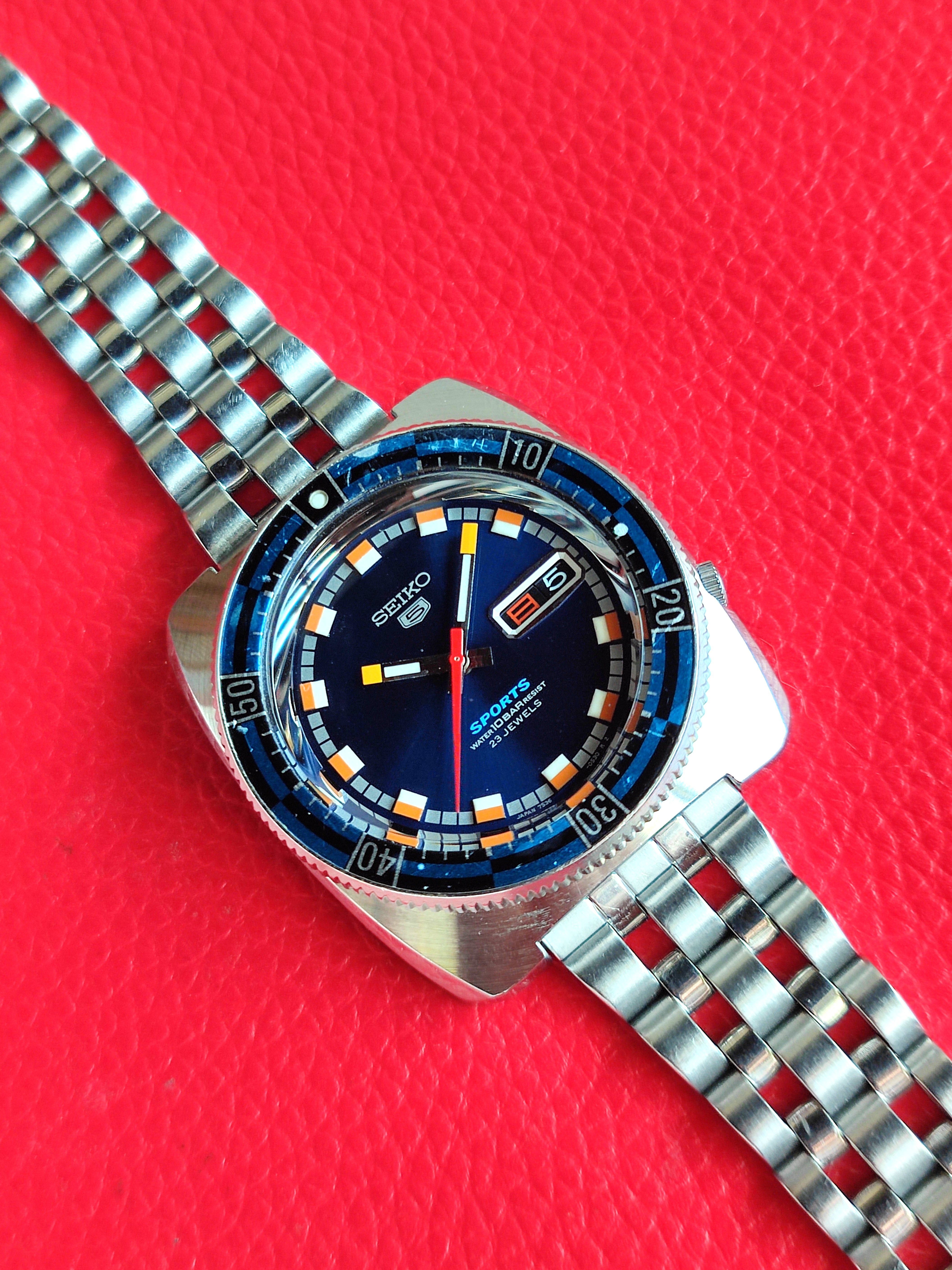 1997 Seiko Rally Diver 7s36-0080