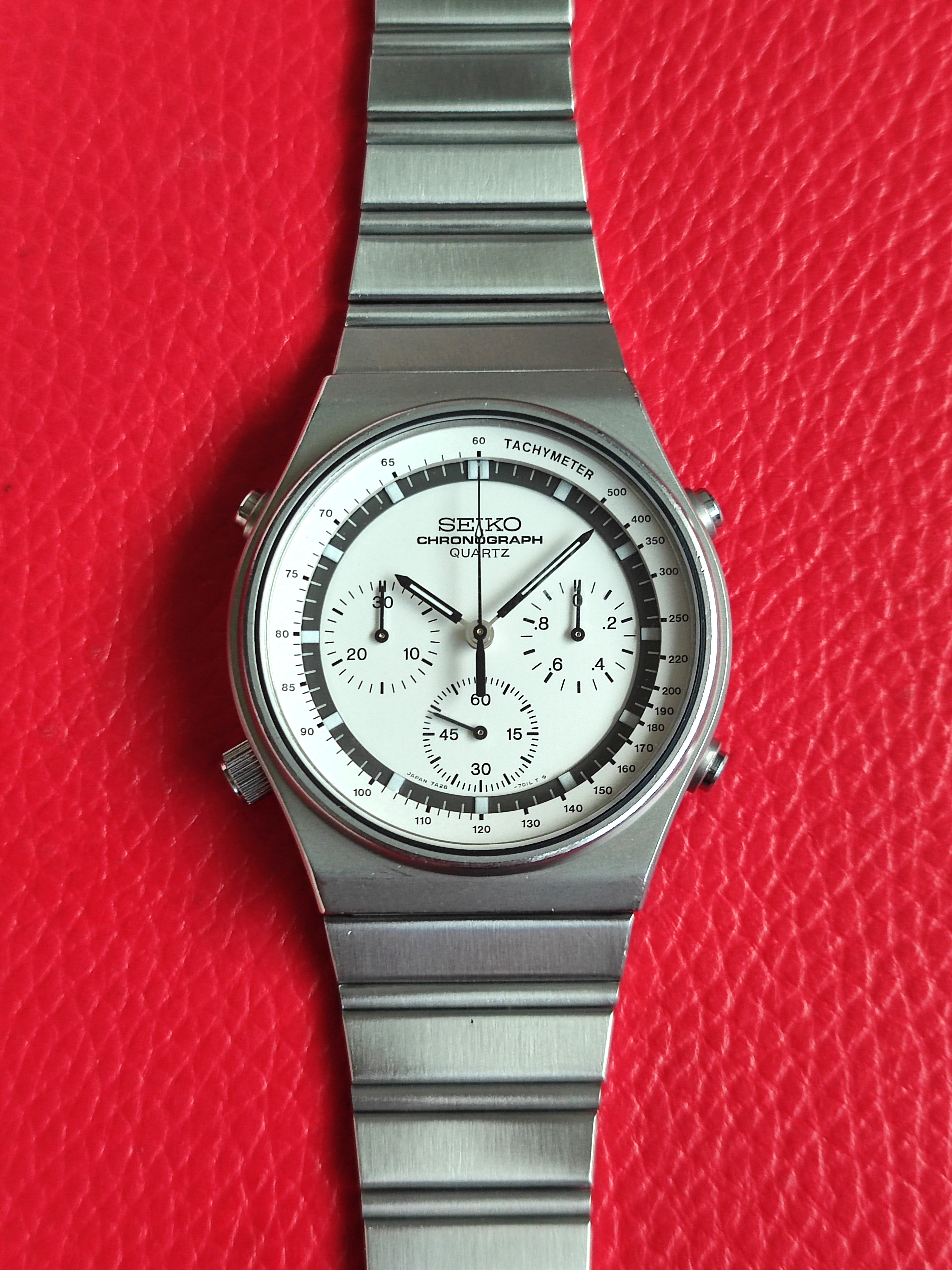 1982 Seiko 7A28-7010 “Speedmaster” Quartz Chronograph