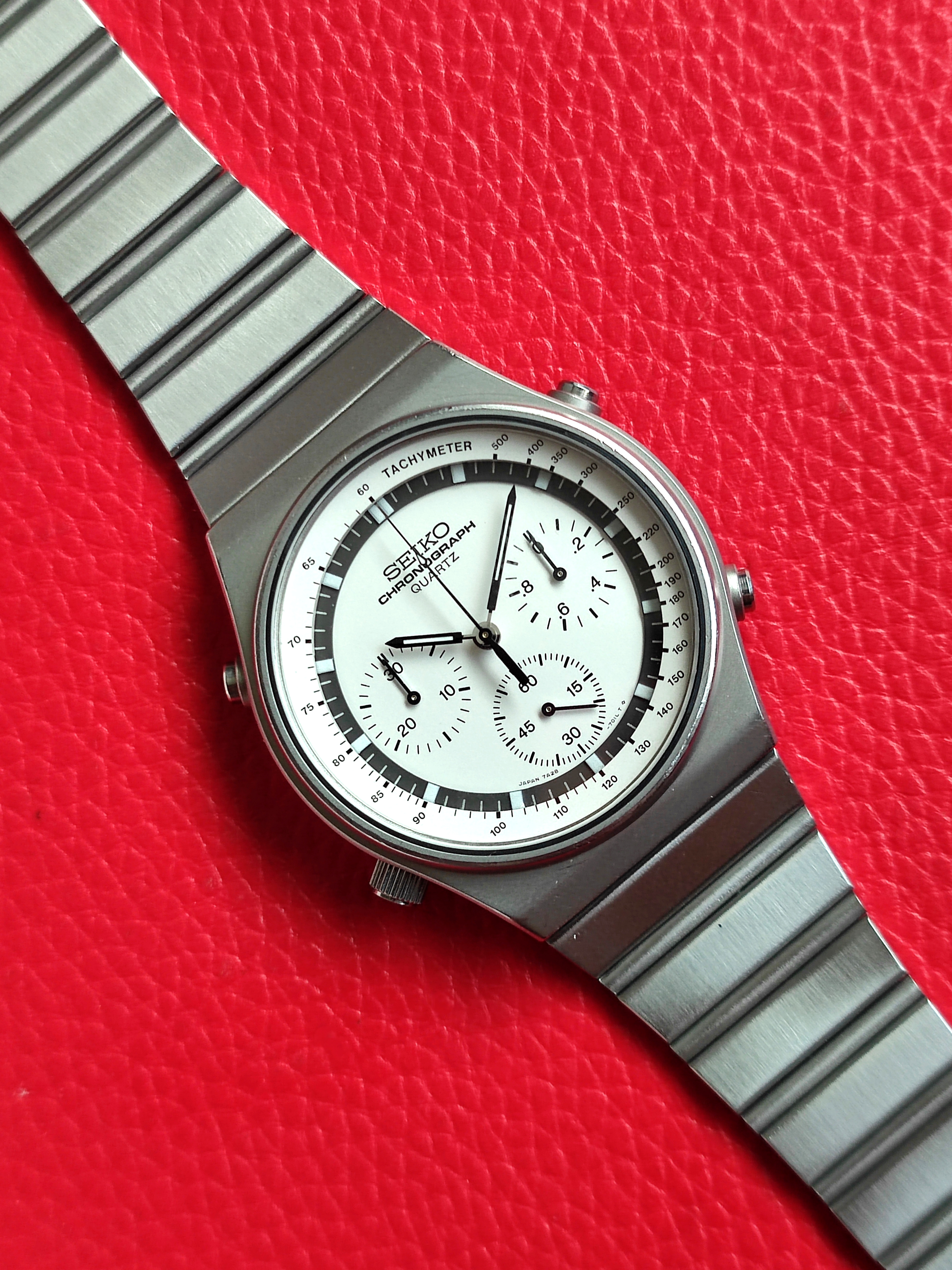 1982 Seiko 7A28-7010 “Speedmaster” Quartz Chronograph