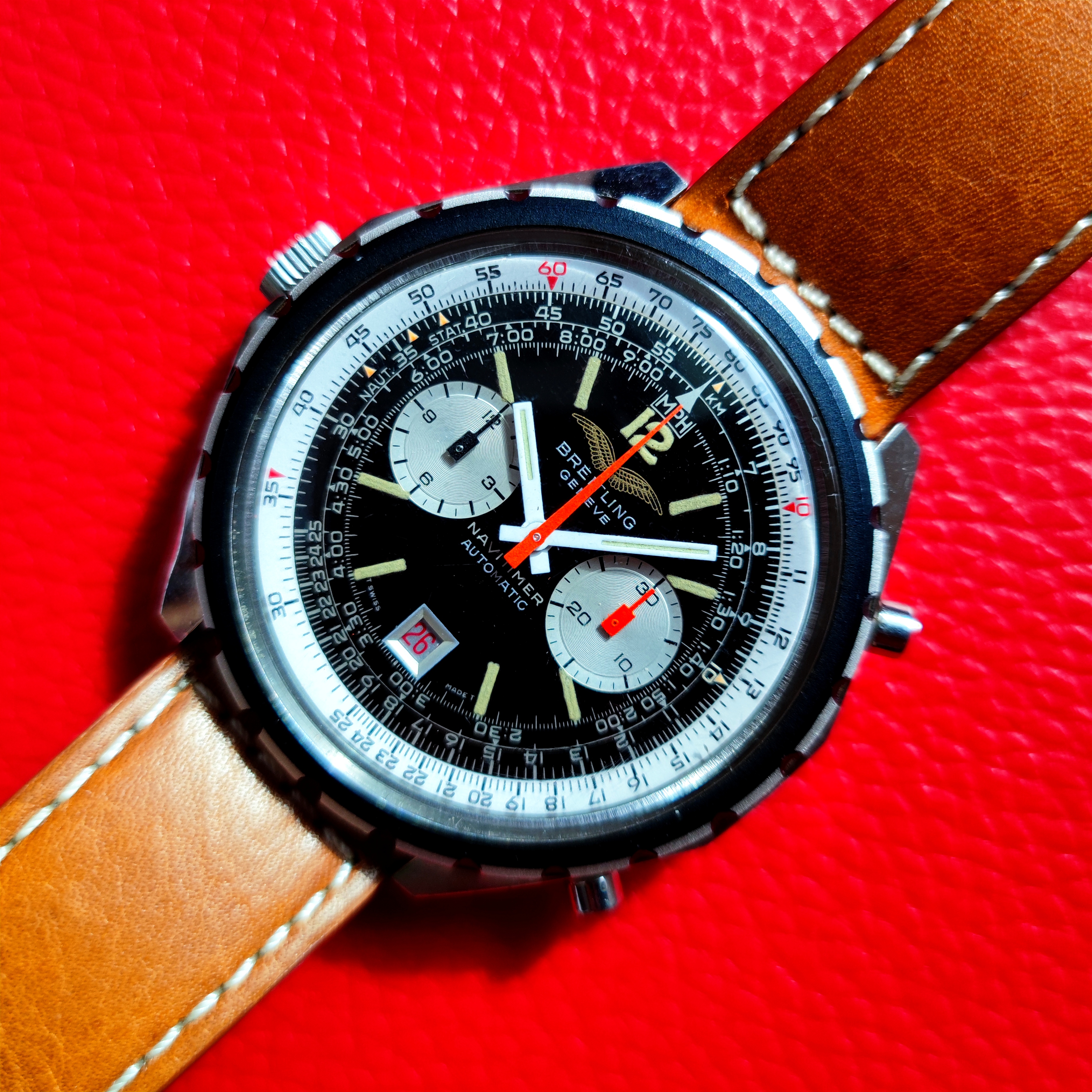 1977 Breitling Navitimer 1806 (Iraq Air Force)