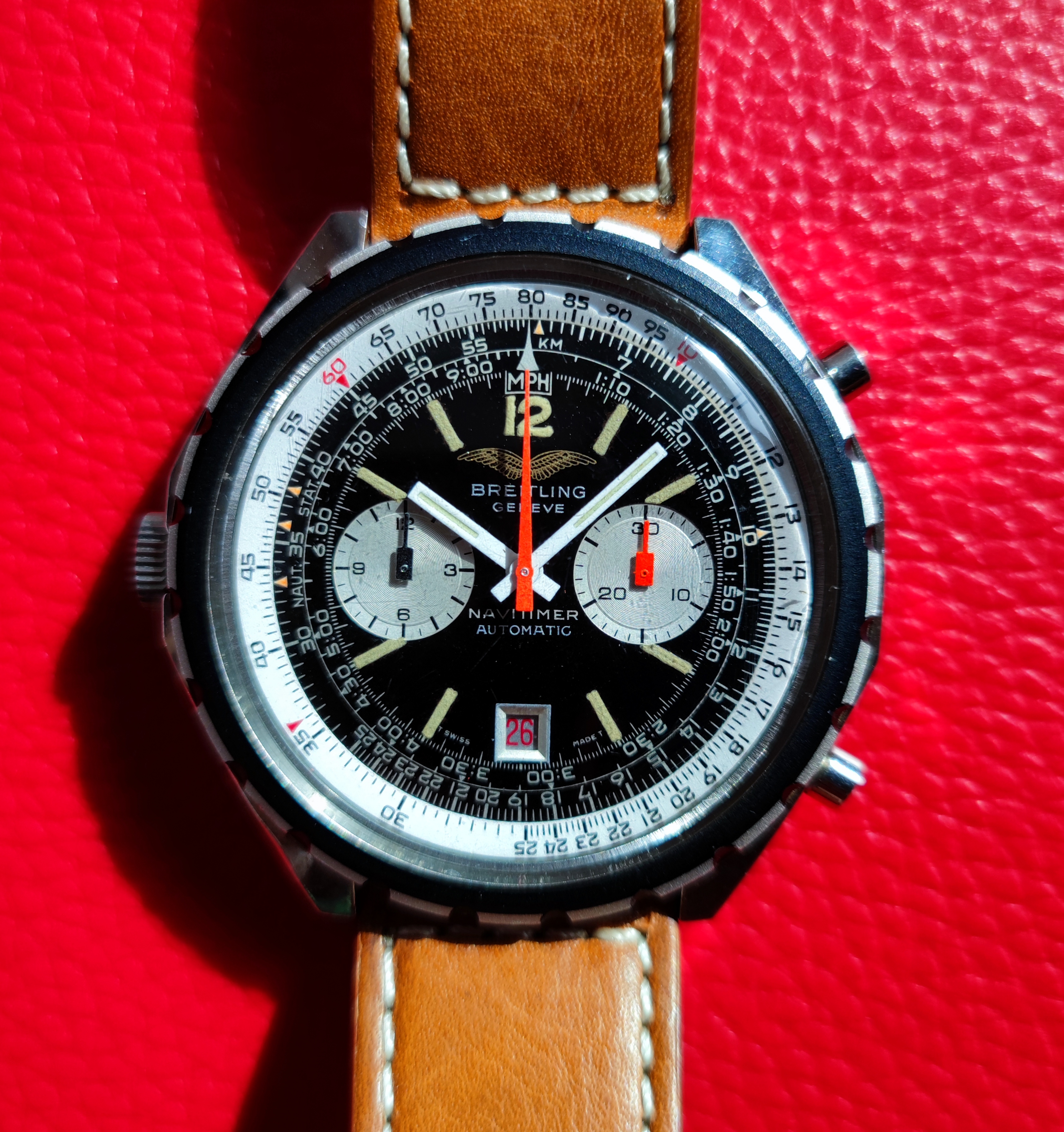1977 Breitling Navitimer 1806 (Iraq Air Force)