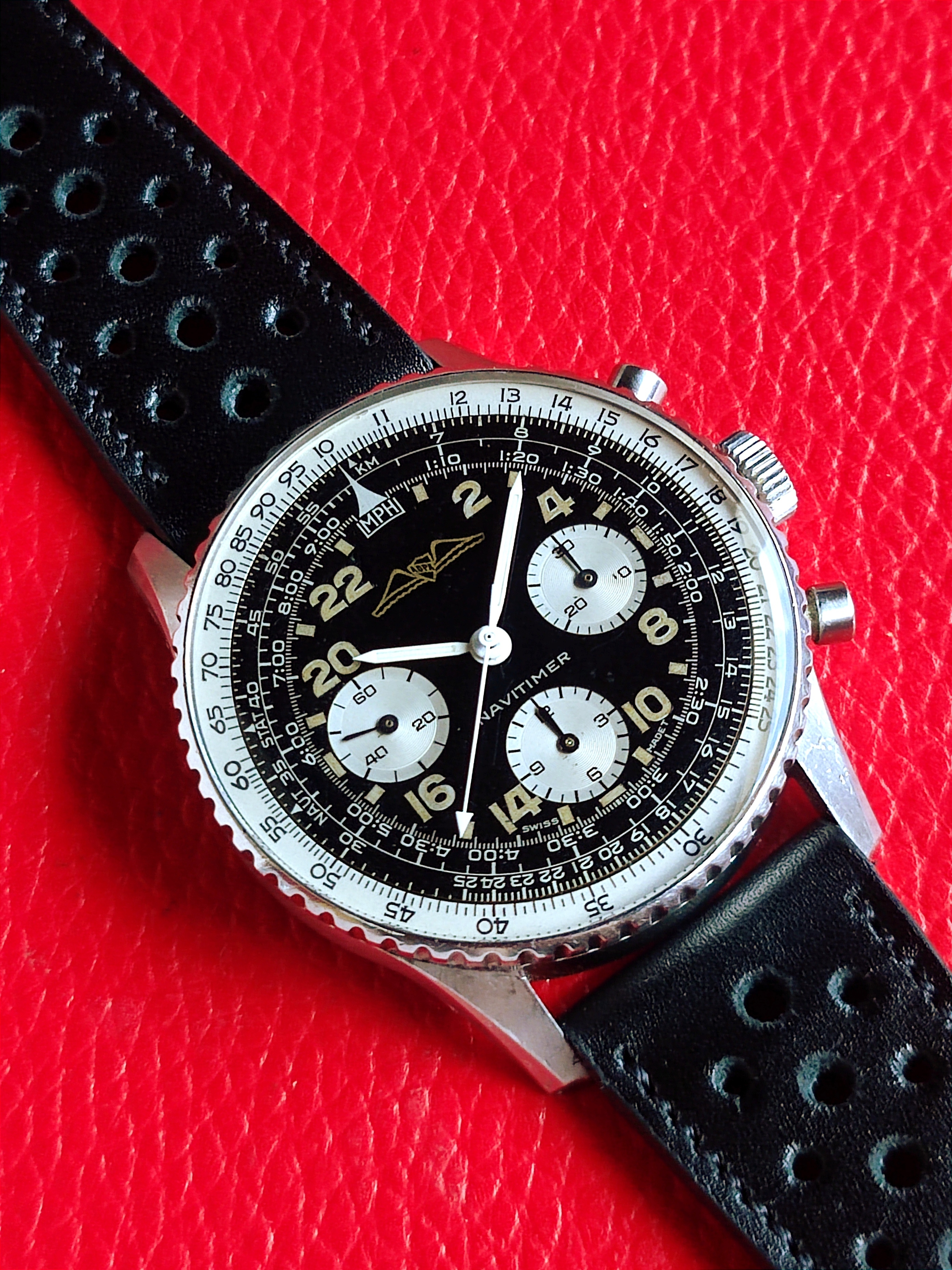 1965 Breitling Navitimer “Cosmonaute” AOPA