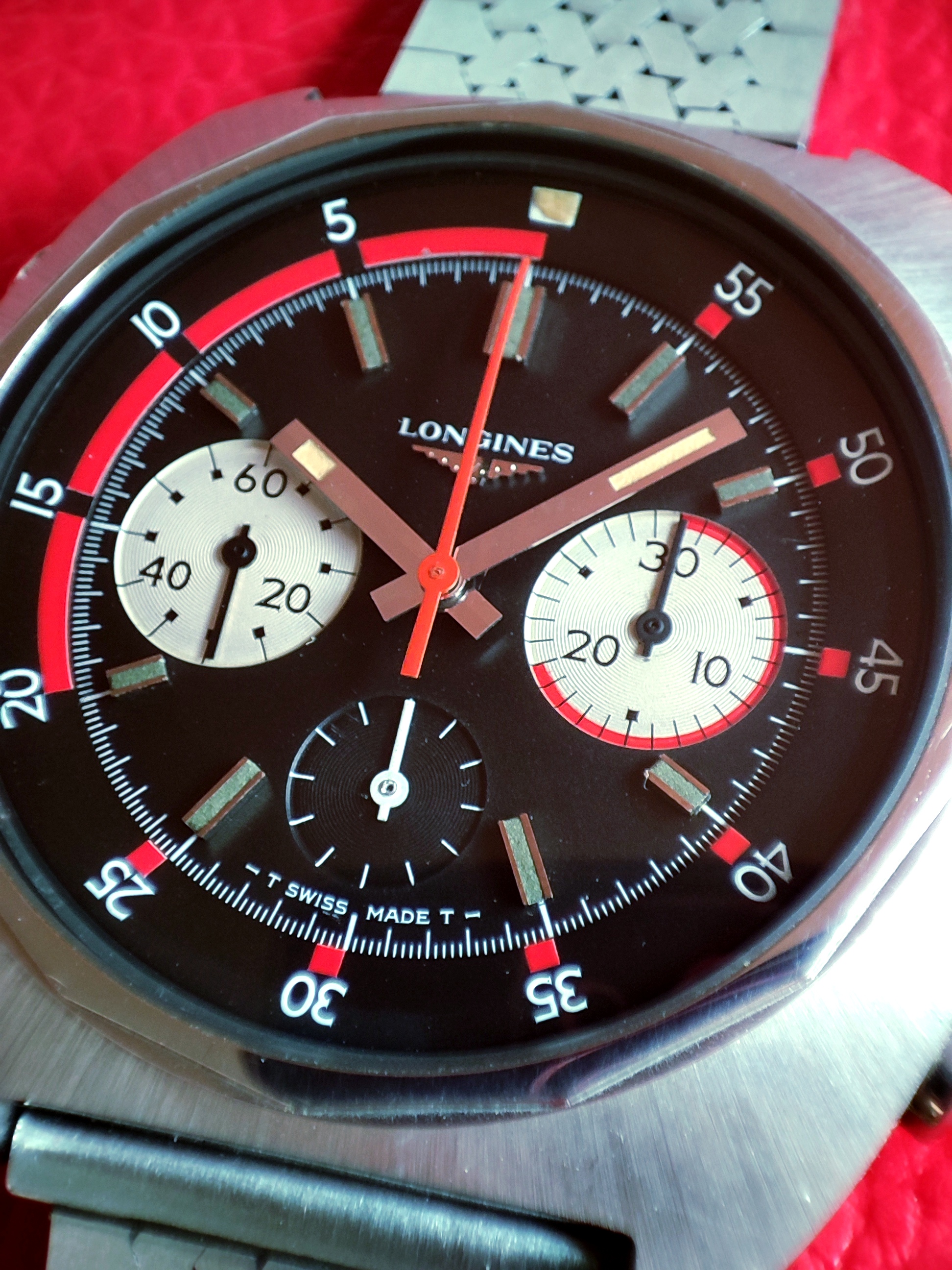 1969 Longines Valjoux 72 Chronograph Diver Ref. 8224-3