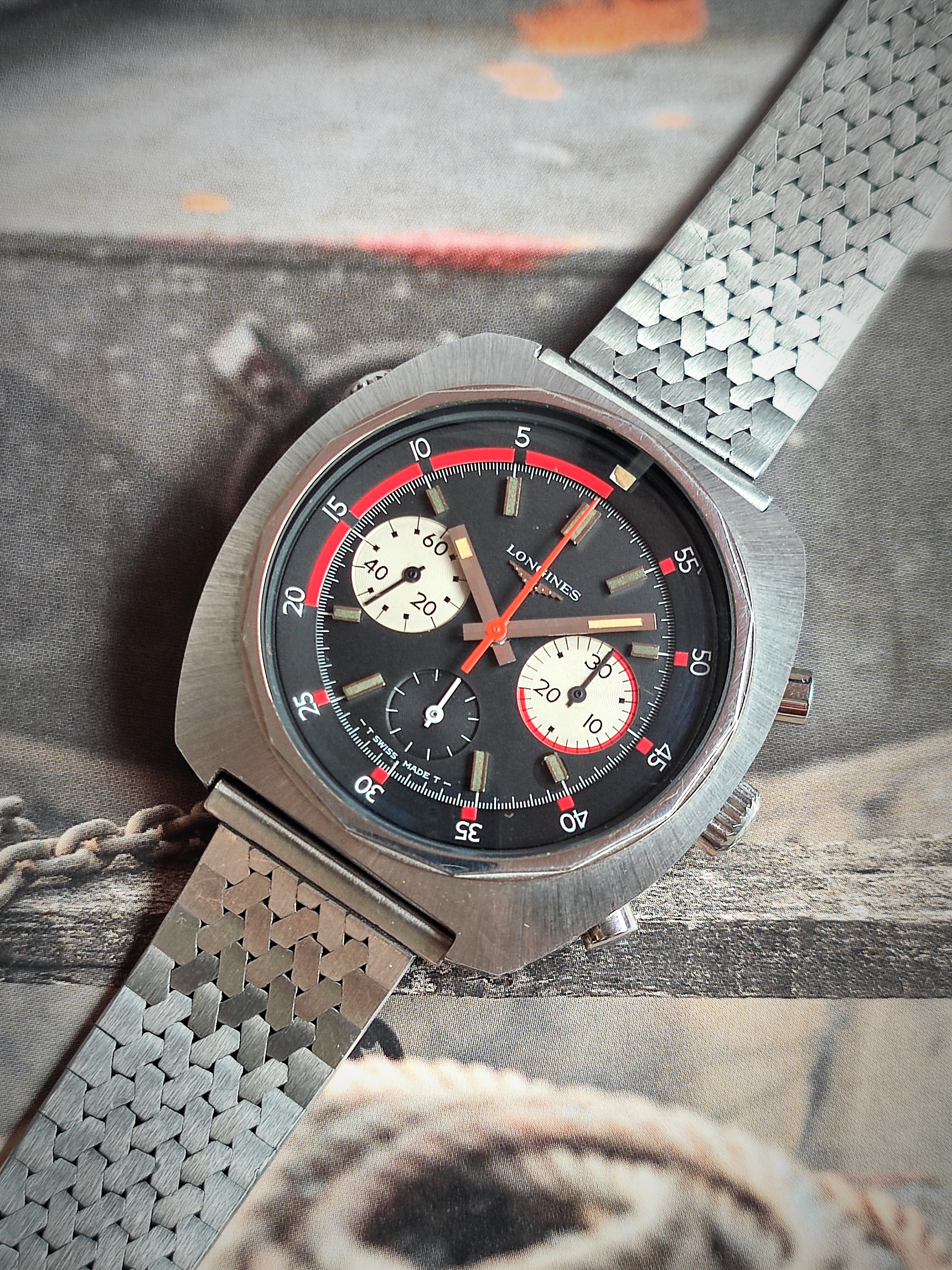 1969 Longines Valjoux 72 Chronograph Diver Ref. 8224-3