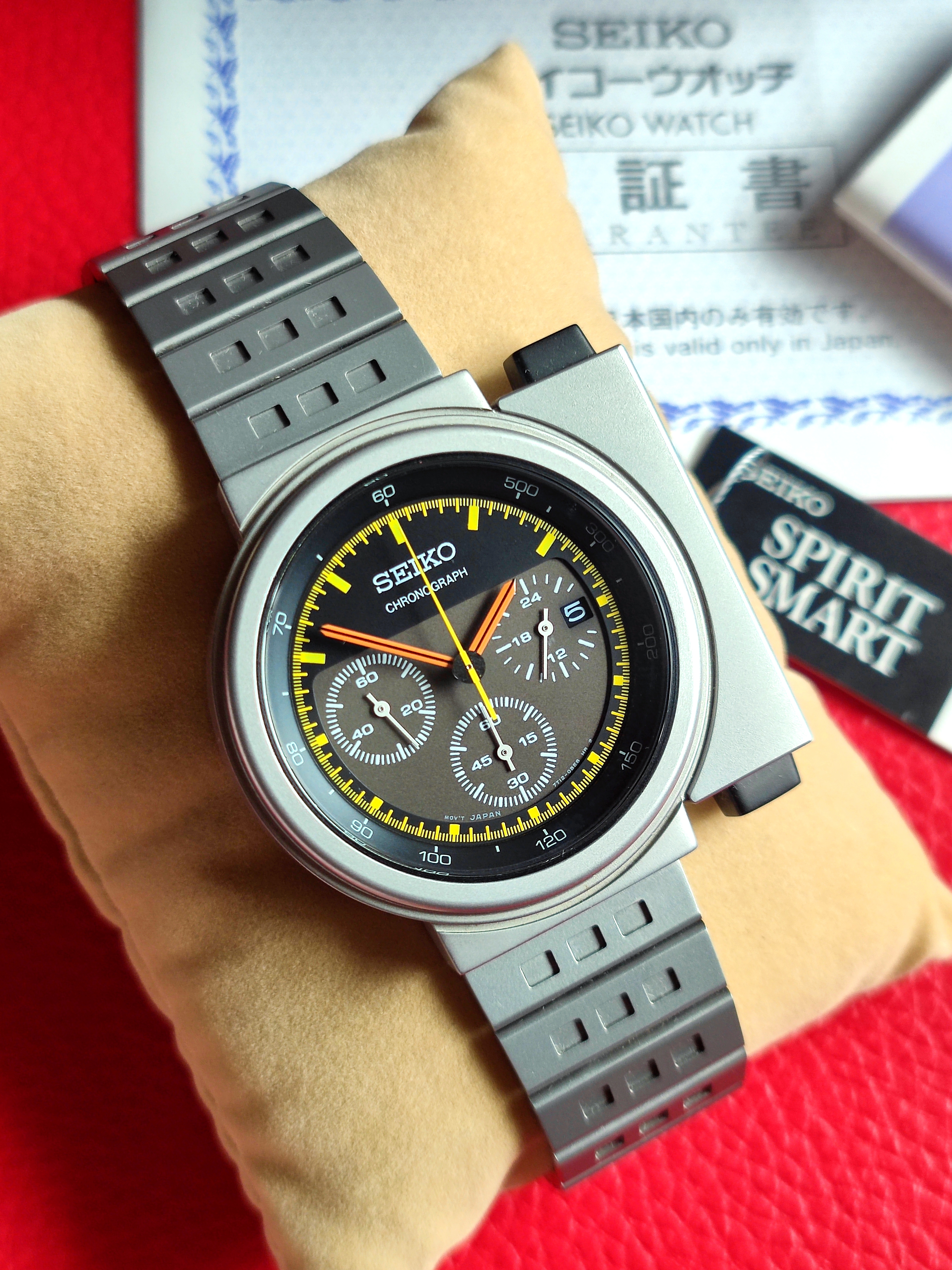2015 Seiko "Spirit Smart" Chronograph SCED023 7T12 0BL0 "Ripley" by GIUGIARO