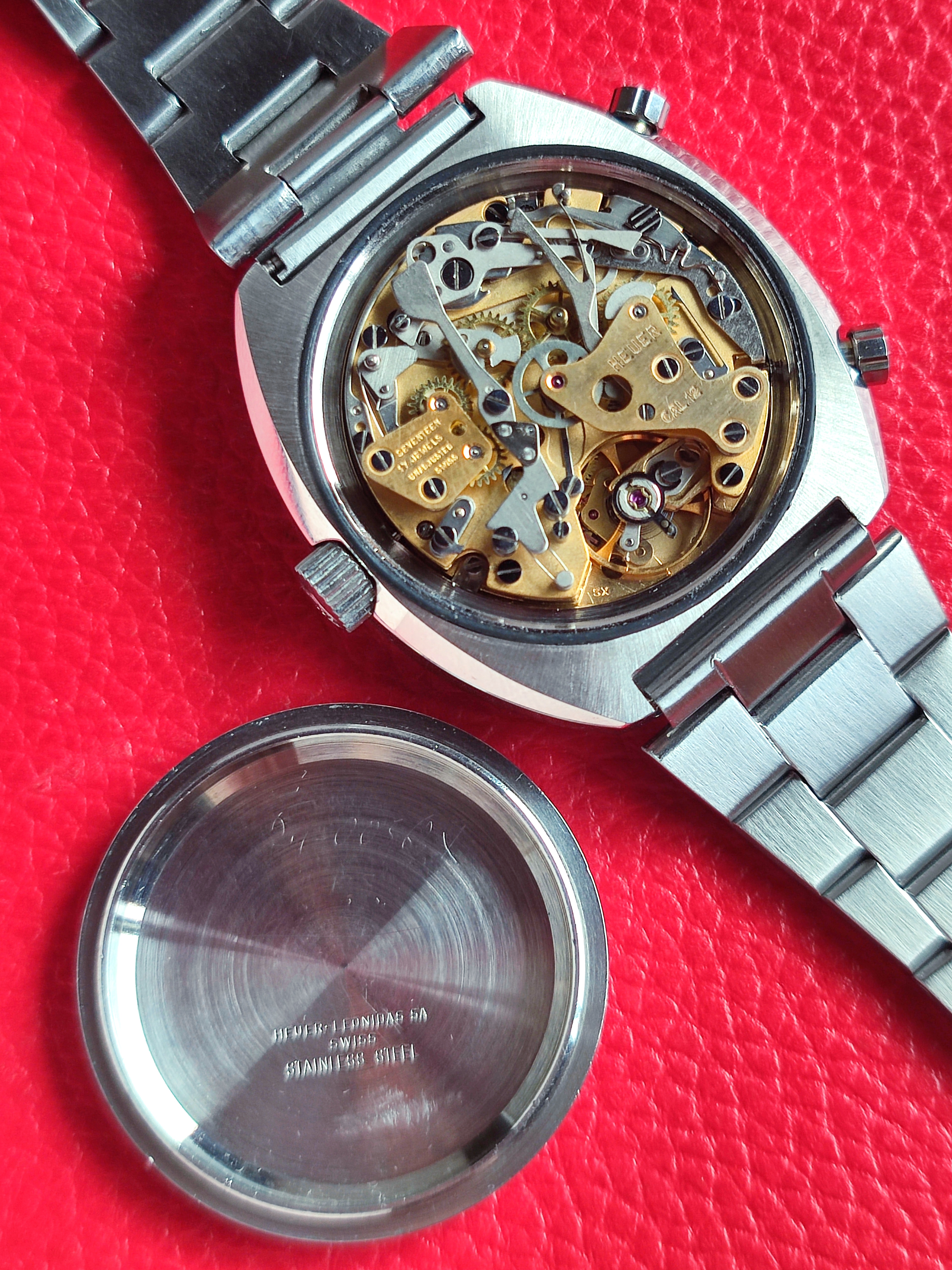 1972 Heuer Montreal 110.503B Blue Dial Cal.12