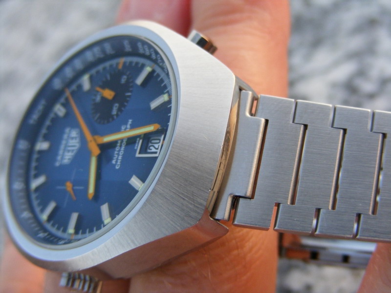 1970s Vintage Heuer Watch Bracelet 18mm for Carrera ref 110.573 150.573