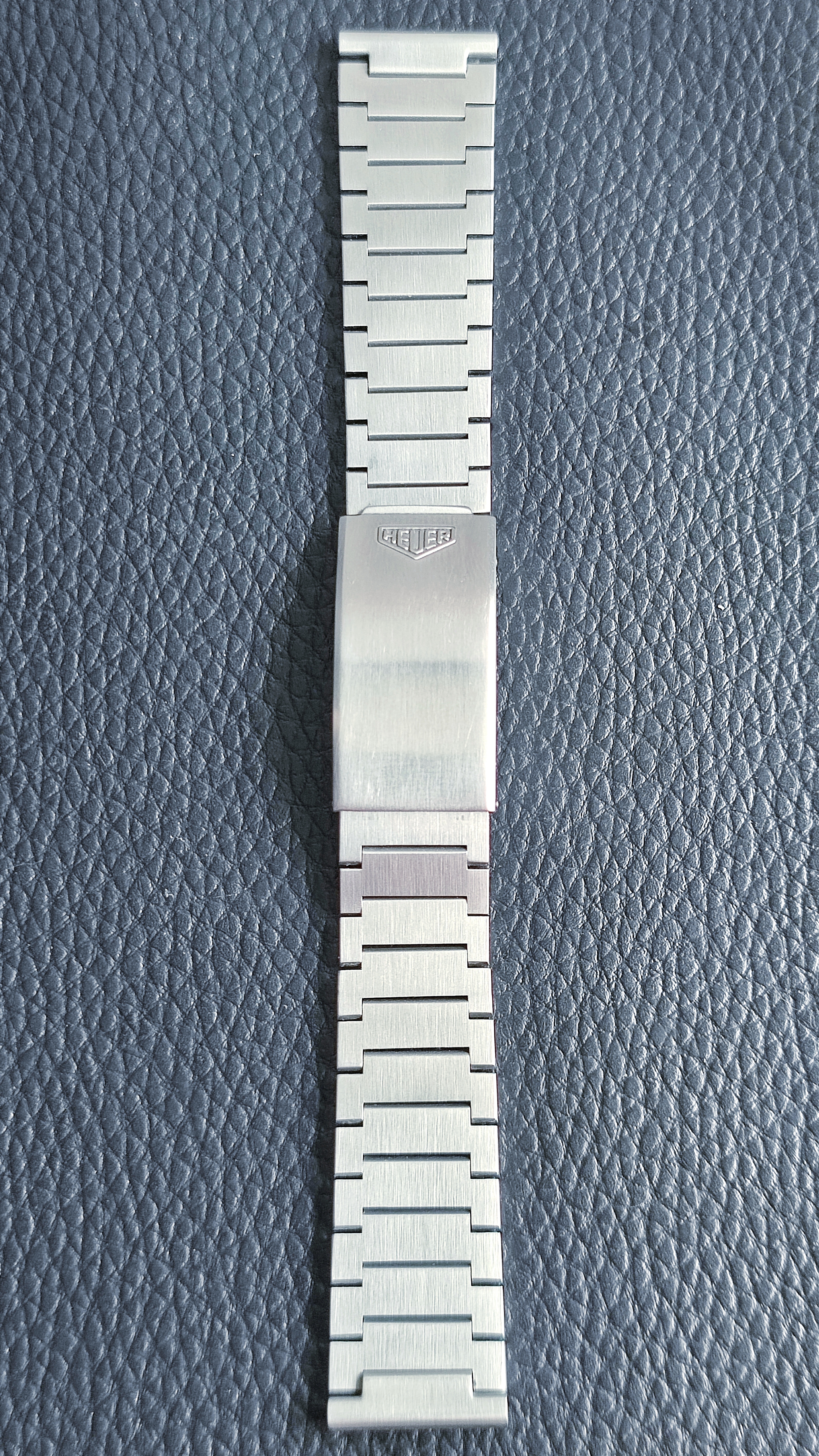 1970s Vintage Heuer Watch Bracelet 18mm for Carrera ref 110.573 150.573
