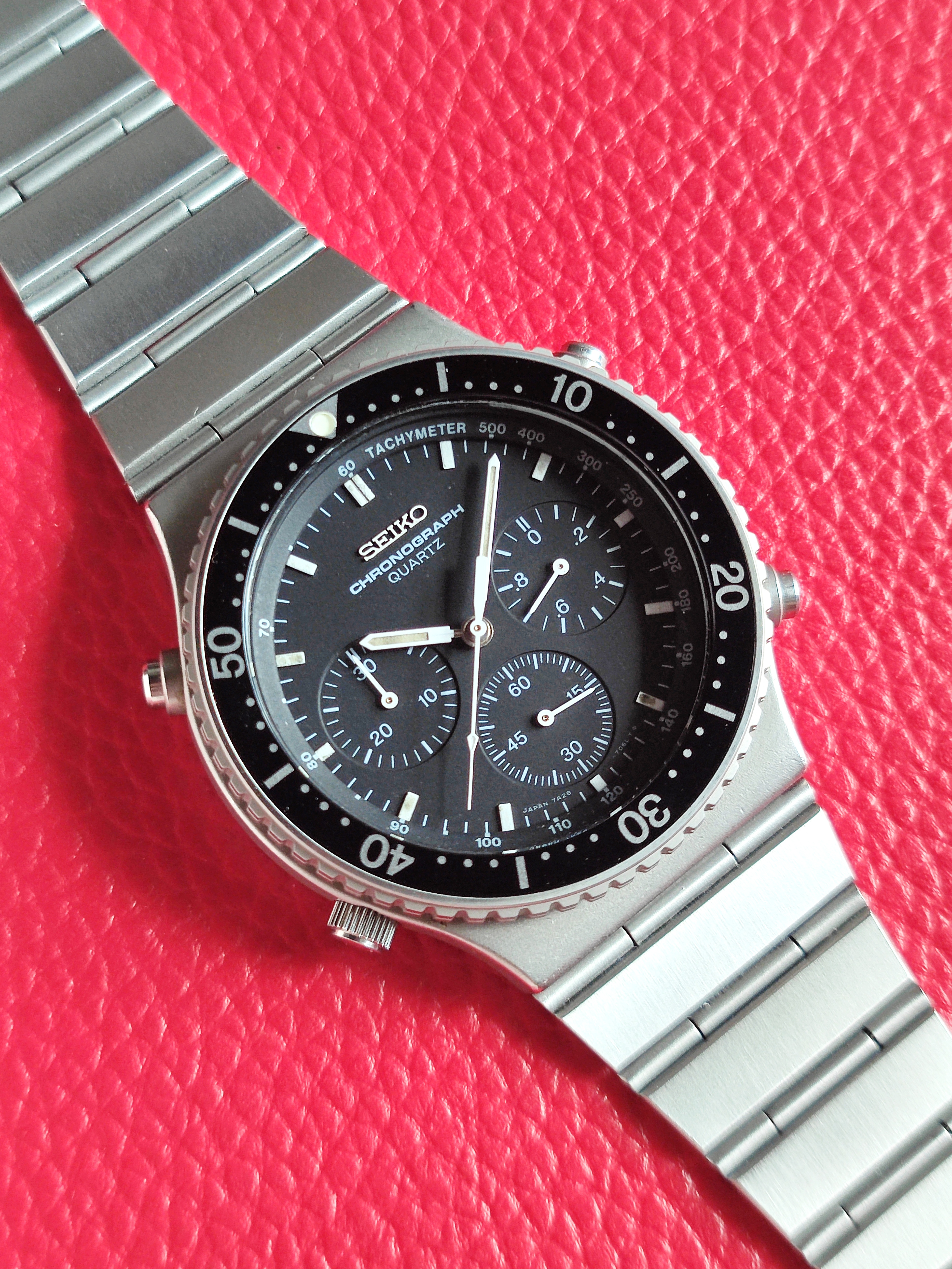 1983 Seiko “Speedmaster” Chronograph 7A28-7040