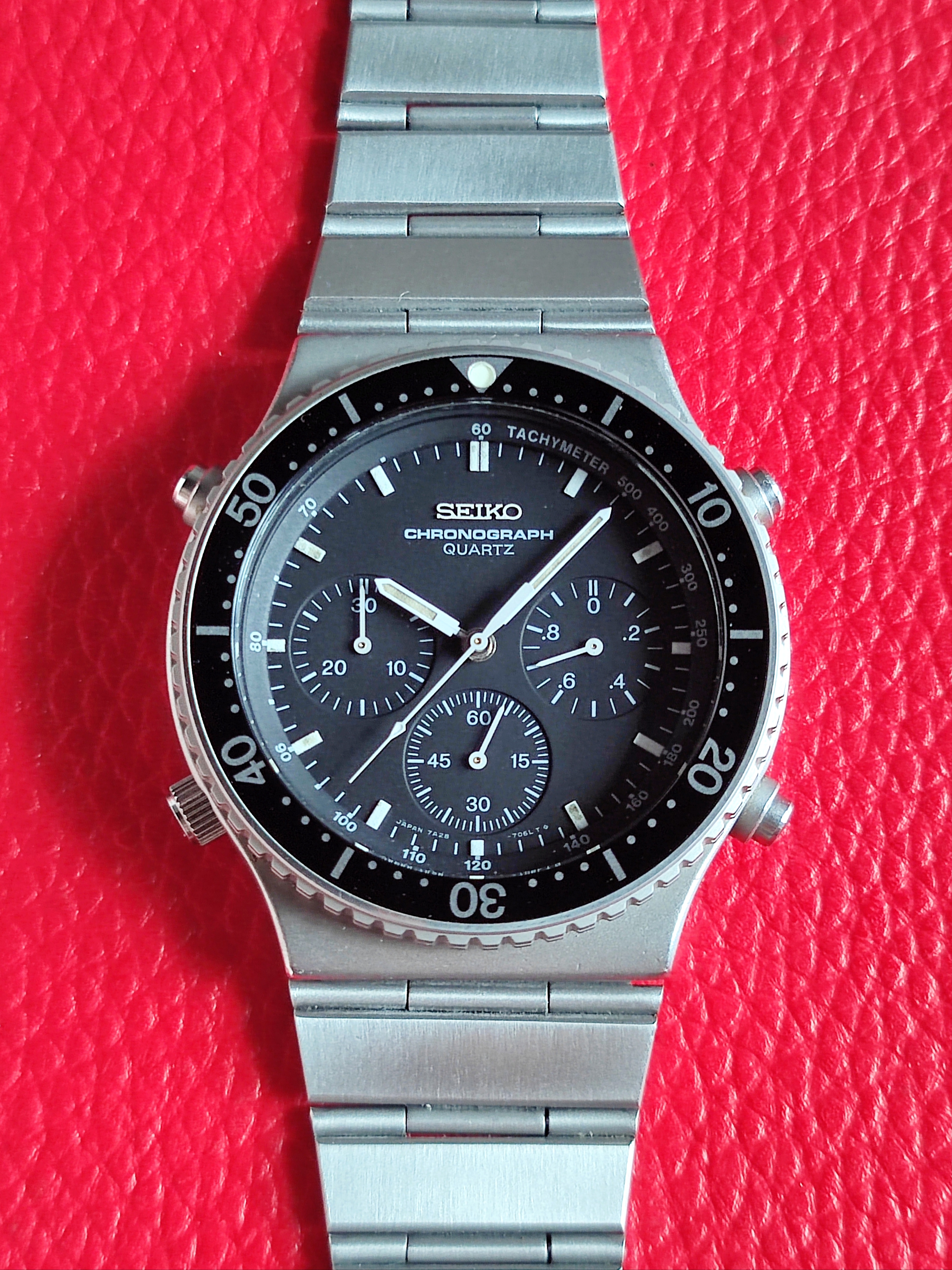 1983 Seiko “Speedmaster” Chronograph 7A28-7040