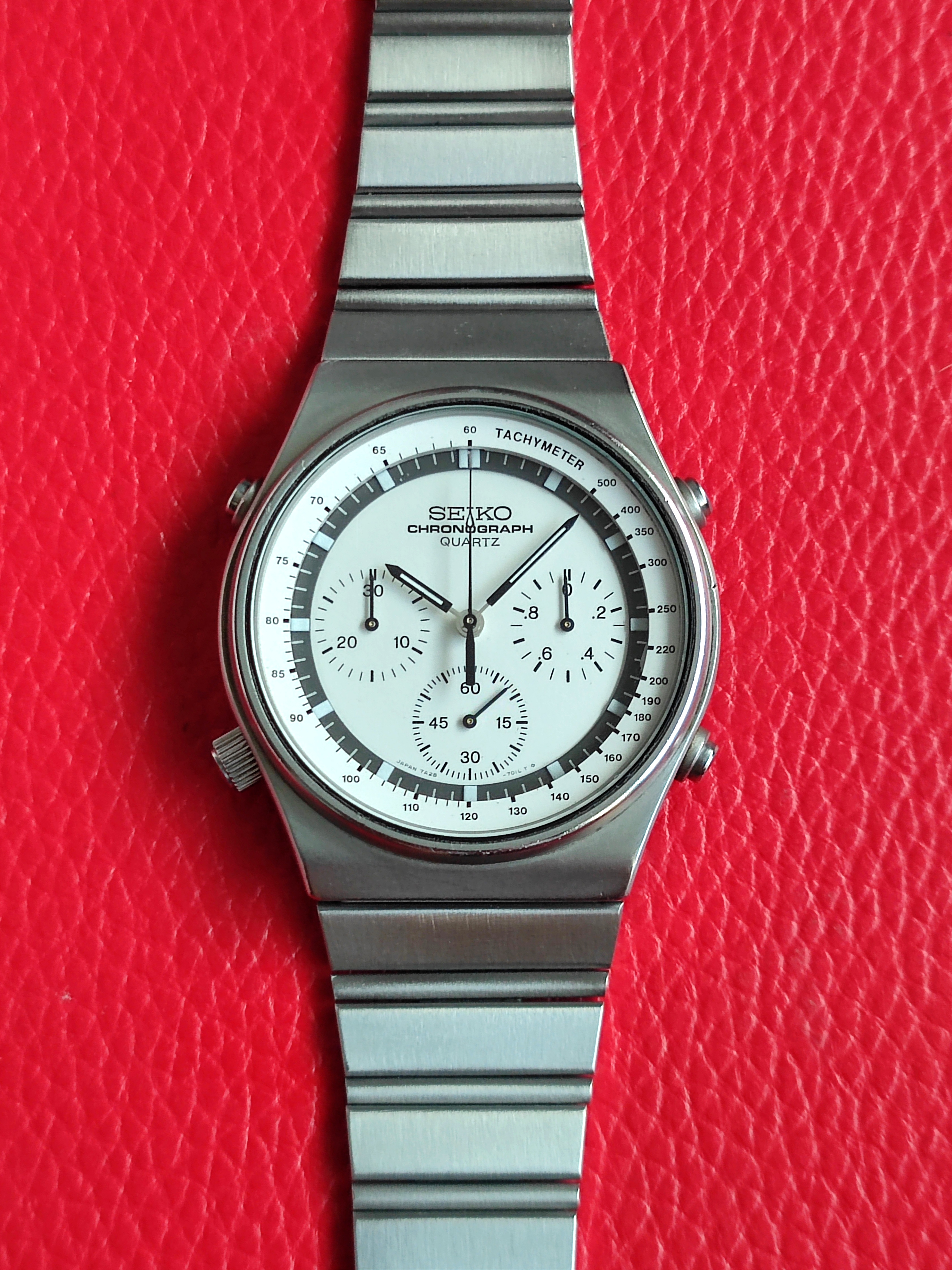 1982 Seiko 7A28-7010 “Speedmaster” Quartz Chronograph
