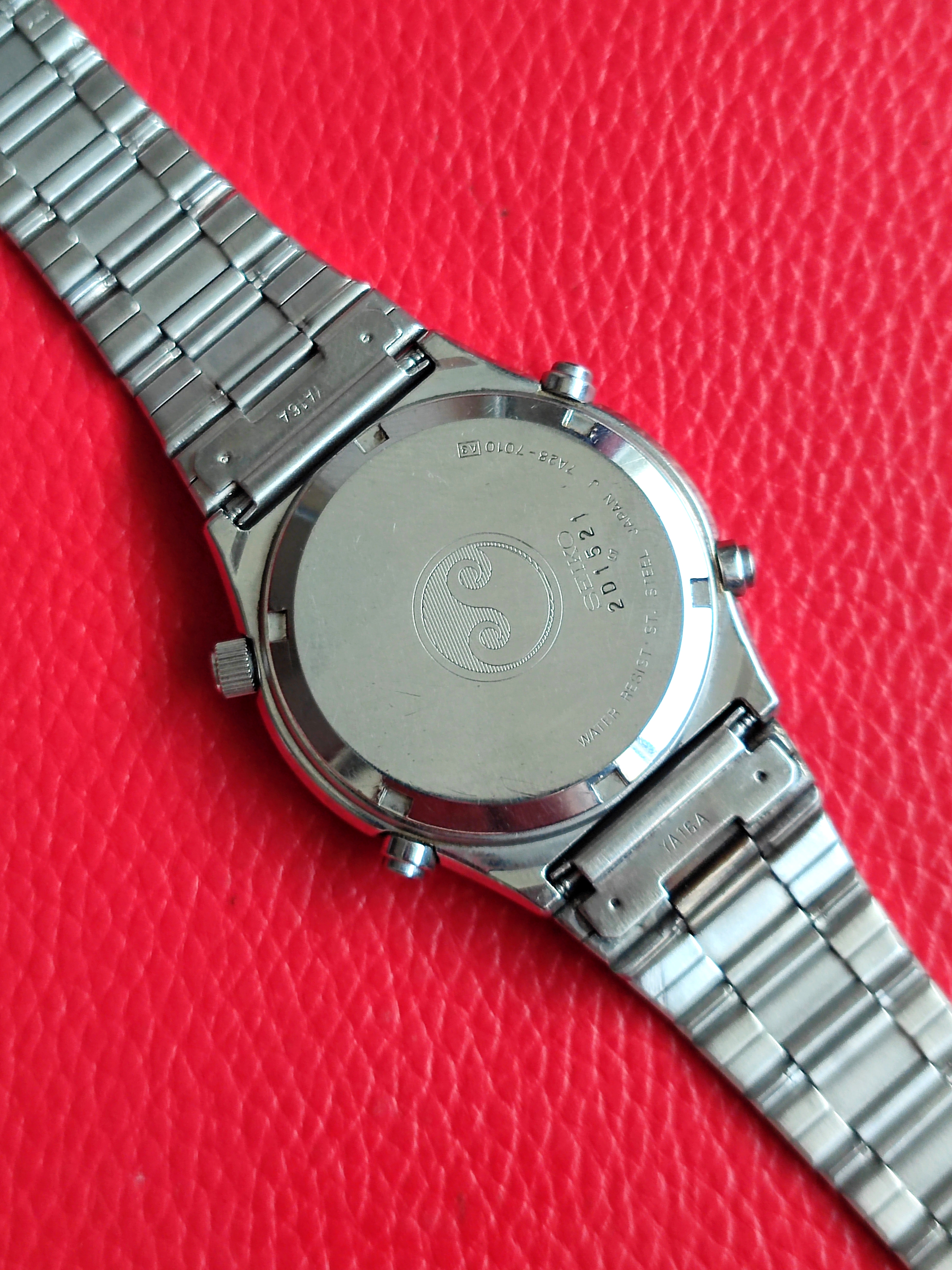 1982 Seiko 7A28-7010 “Speedmaster” Quartz Chronograph