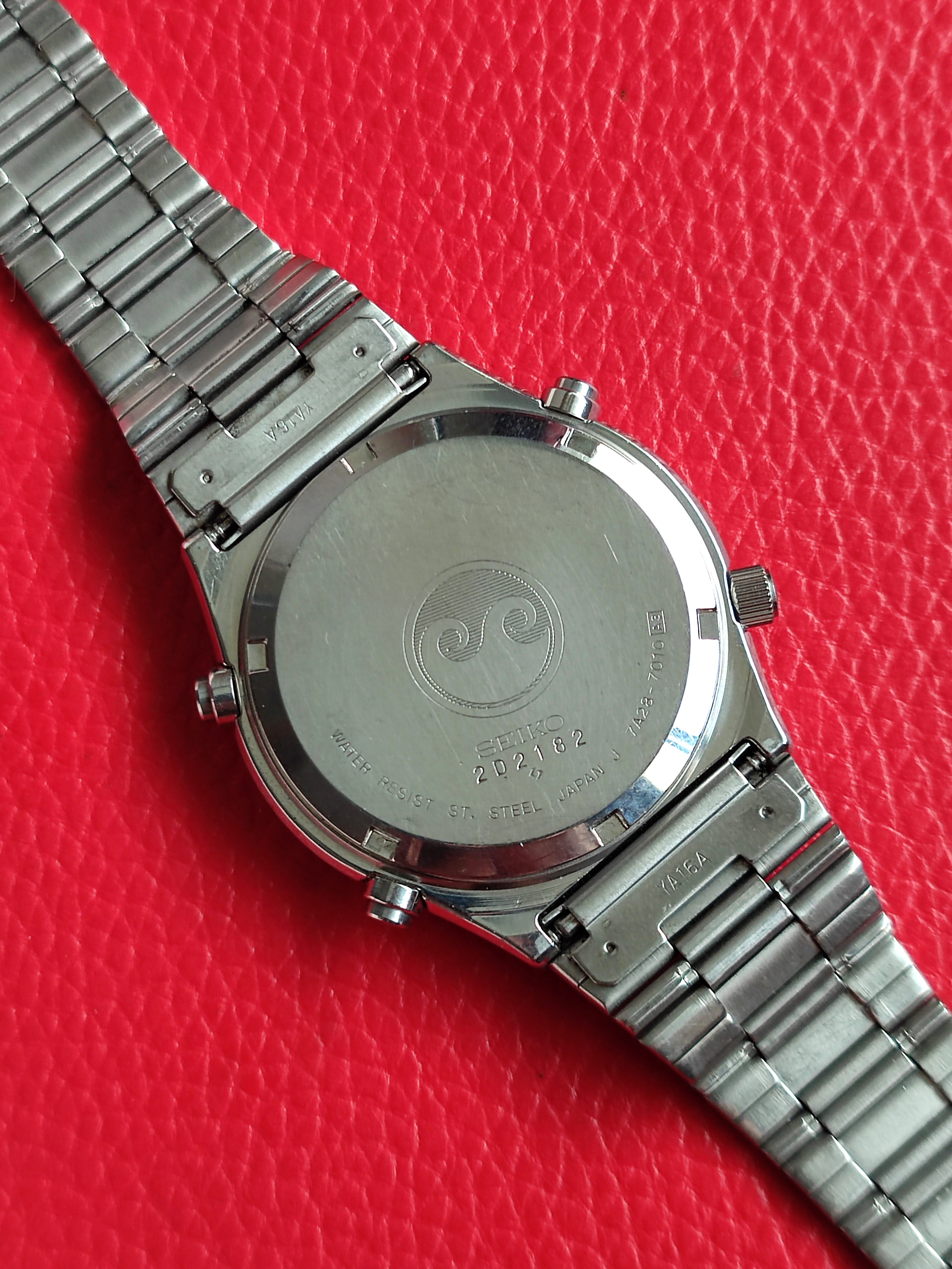 1982 Seiko 7A28-7010 “Speedmaster” Quartz Chronograph