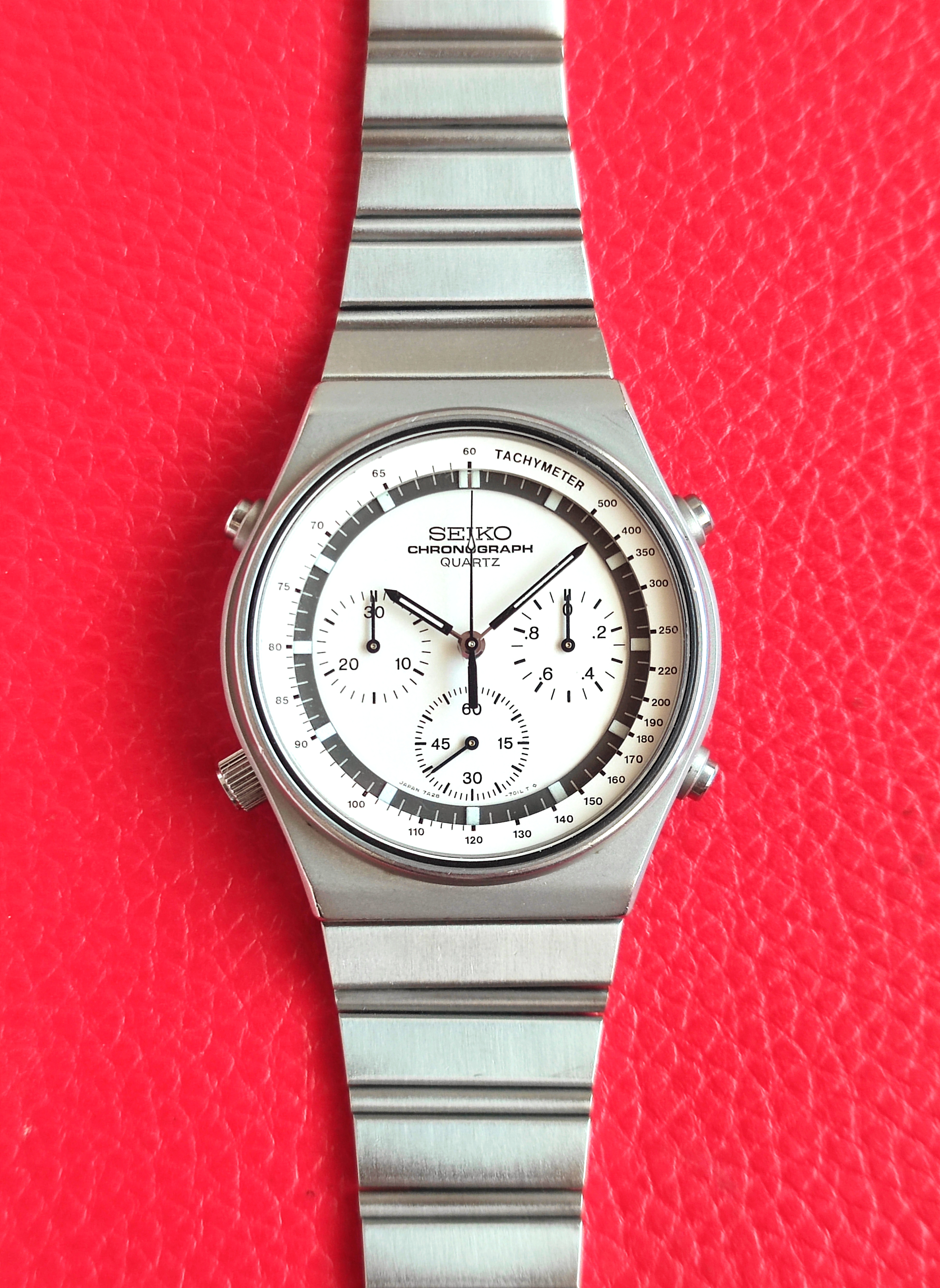 1982 Seiko 7A28-7010 “Speedmaster” Quartz Chronograph