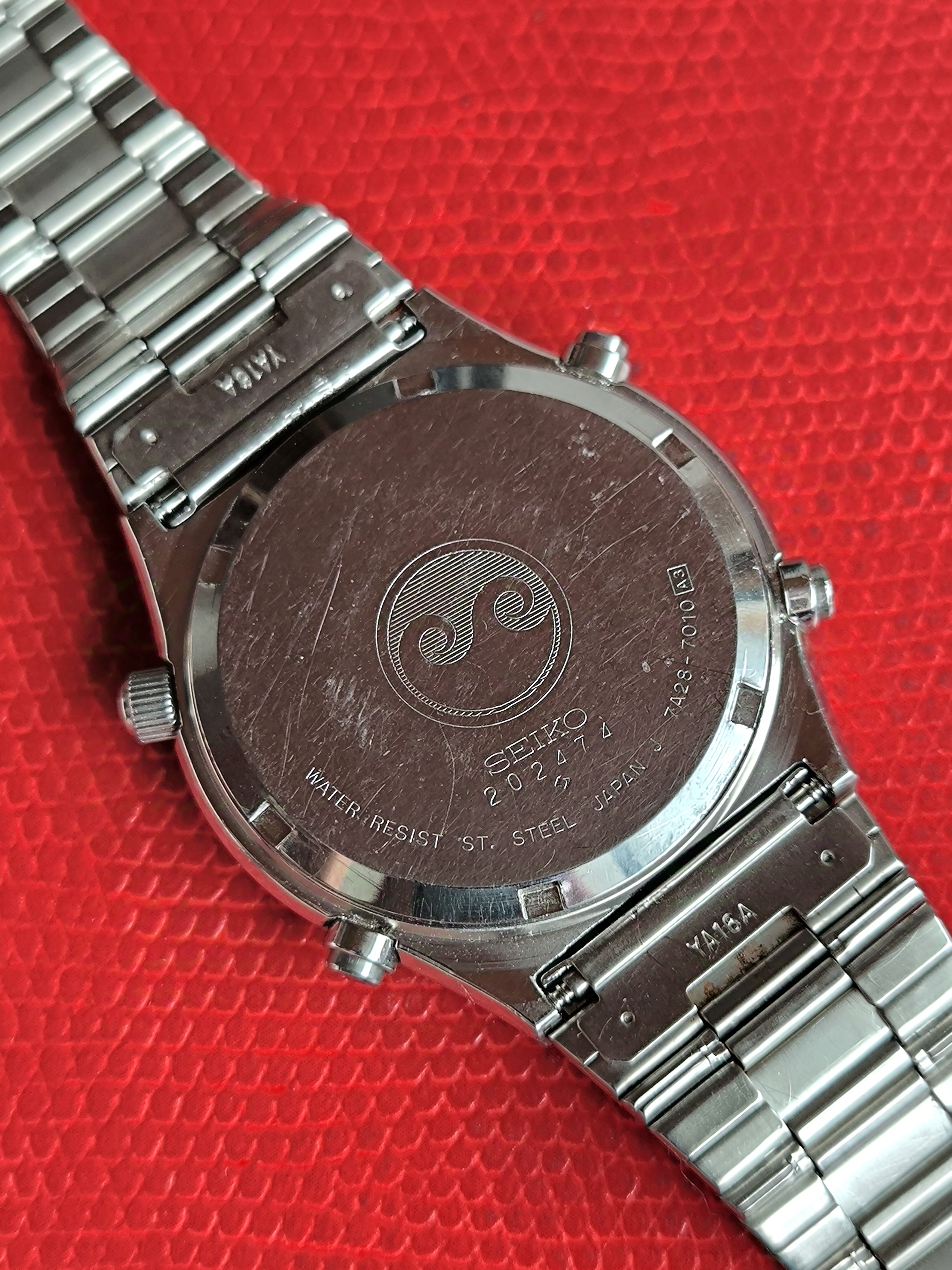 1982 Seiko 7A28-7010 “Speedmaster” Quartz Chronograph