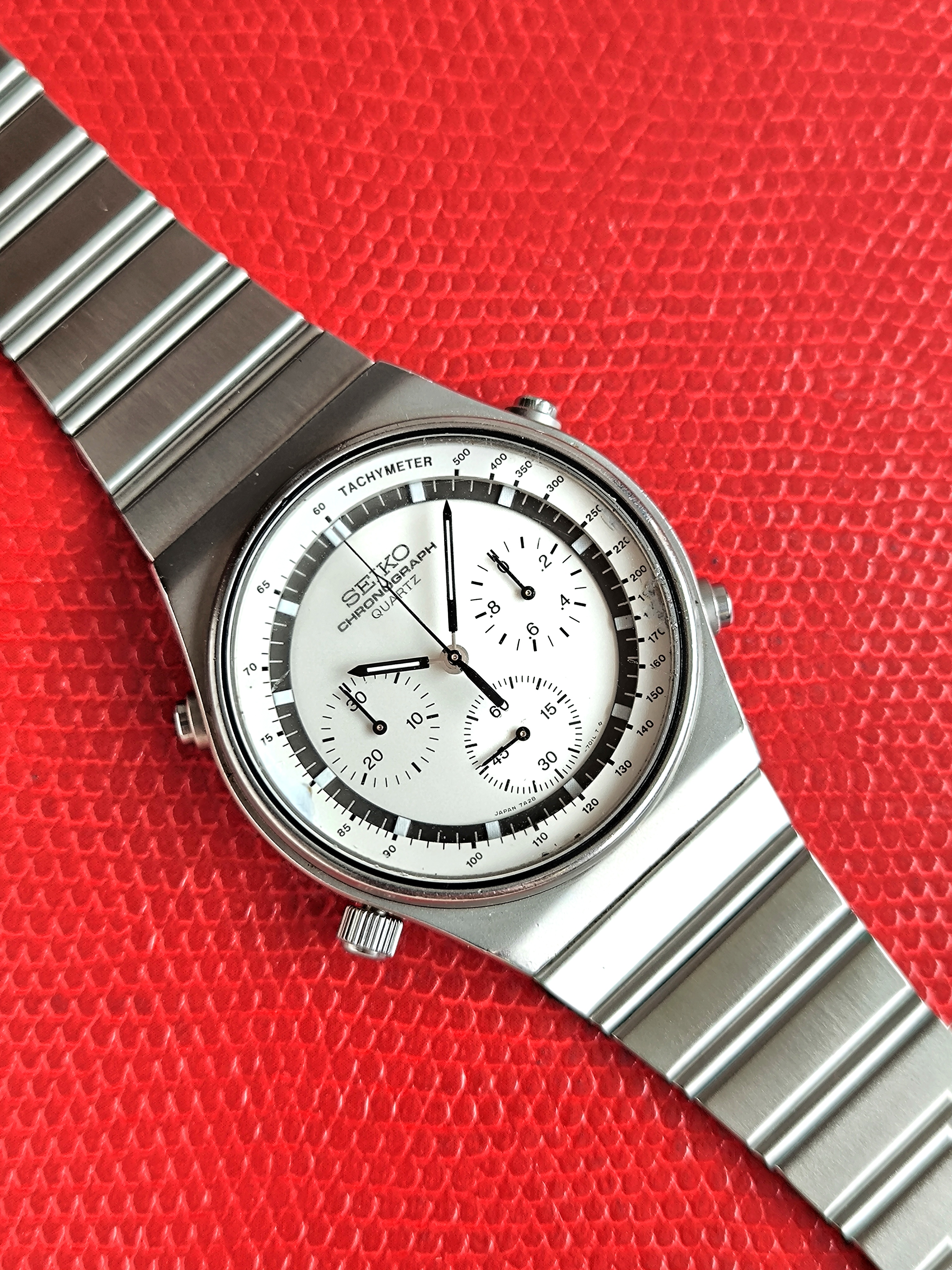1982 Seiko 7A28-7010 “Speedmaster” Quartz Chronograph