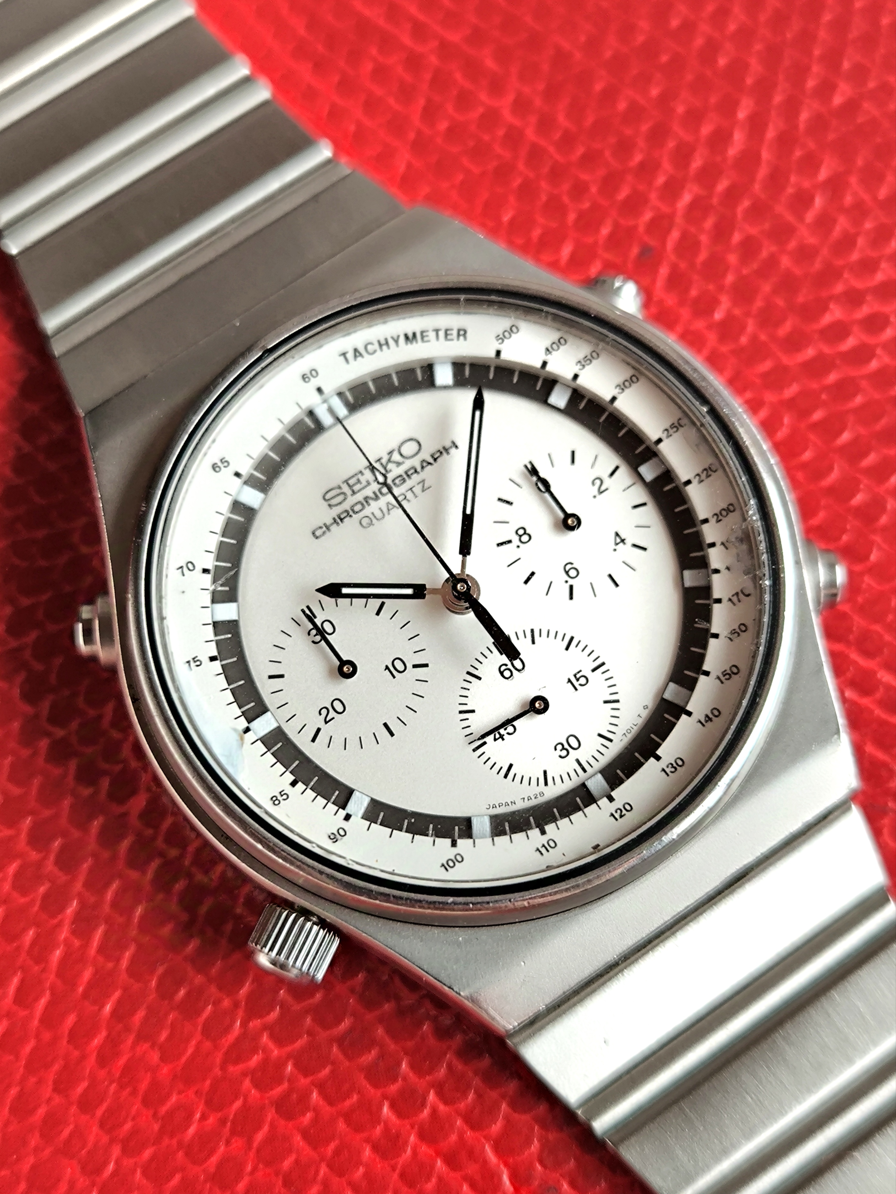 1982 Seiko 7A28-7010 “Speedmaster” Quartz Chronograph