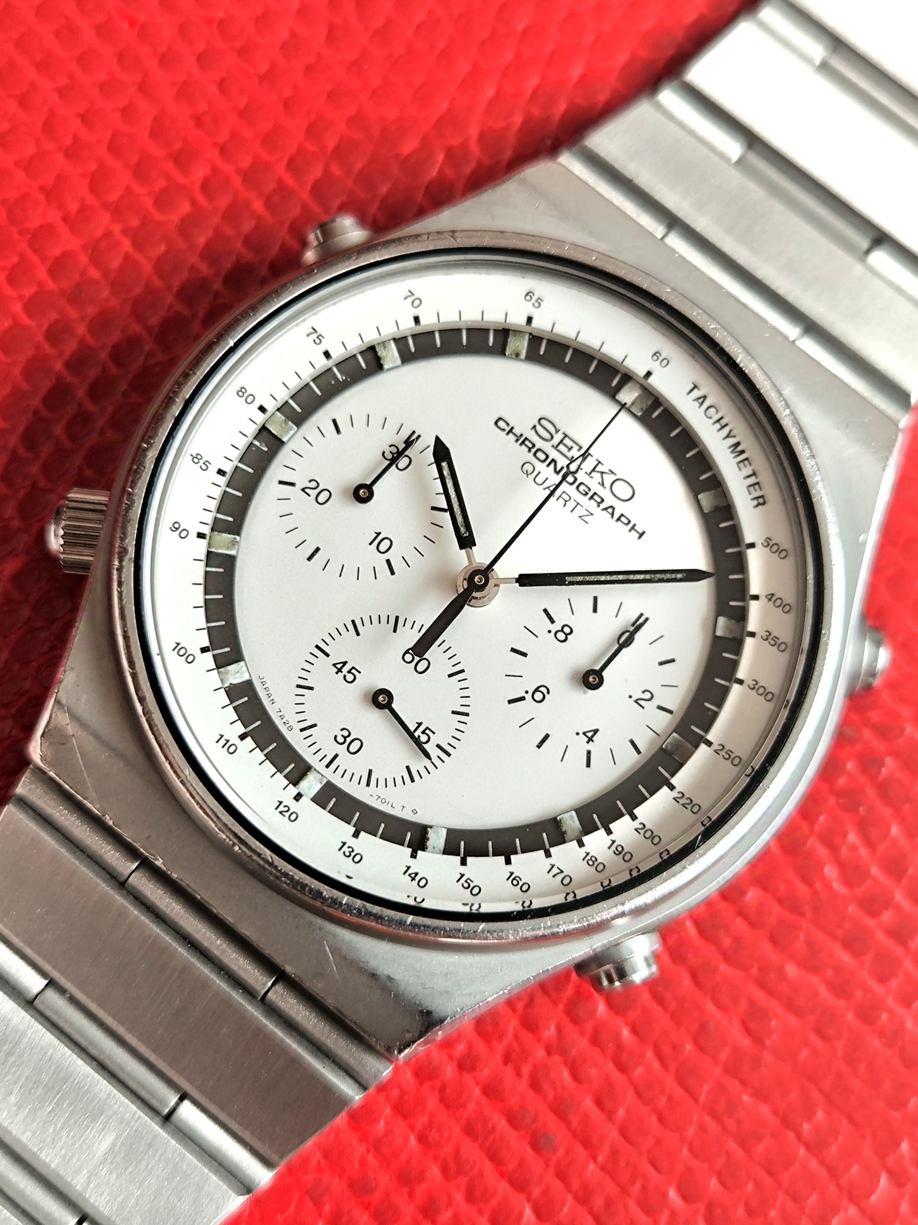 1983 Seiko 7A28-7010 “Speedmaster” Quartz Chronograph