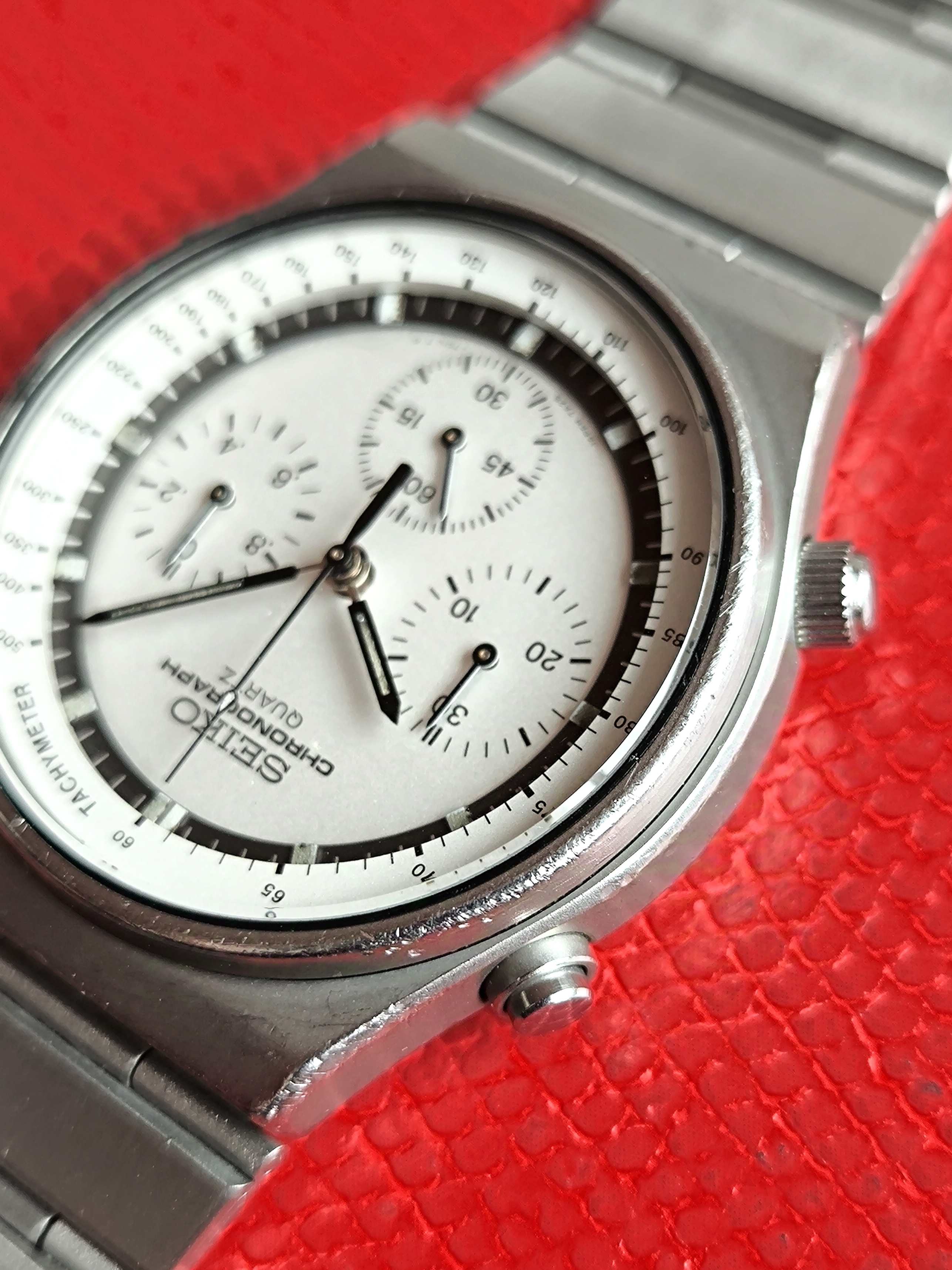 1983 Seiko 7A28-7010 “Speedmaster” Quartz Chronograph