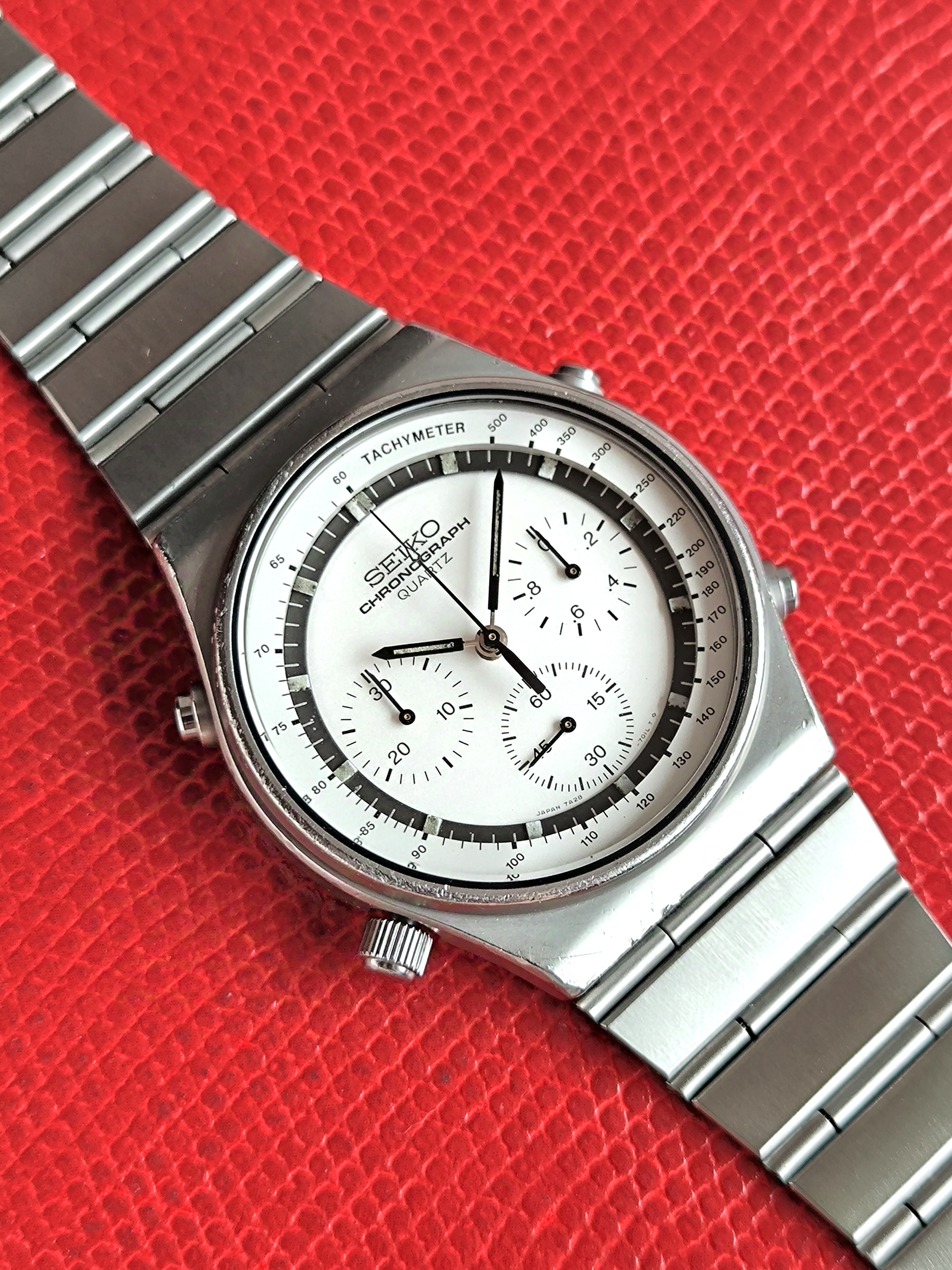 1983 Seiko 7A28-7010 “Speedmaster” Quartz Chronograph