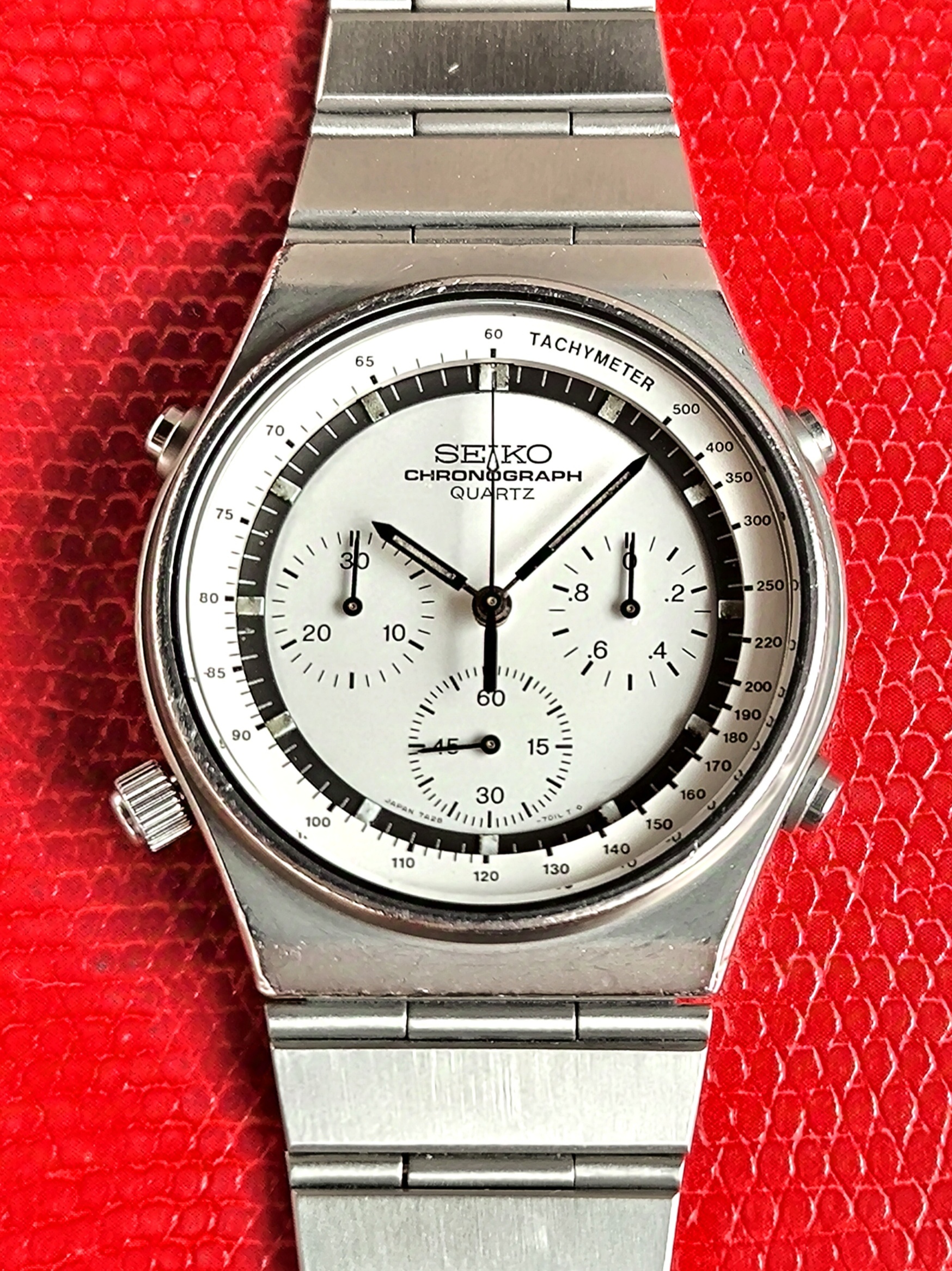 1983 Seiko 7A28-7010 “Speedmaster” Quartz Chronograph