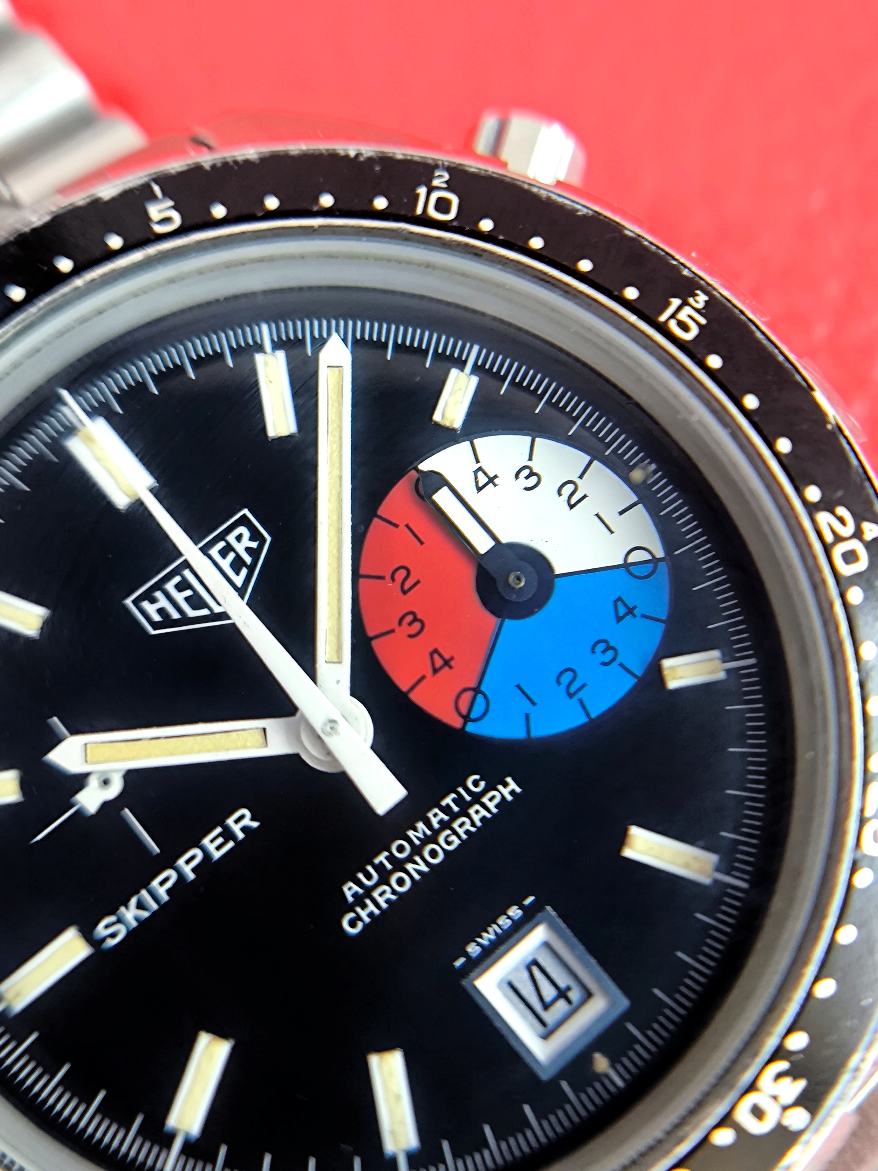 1983 Heuer Autavia Skipper 15640