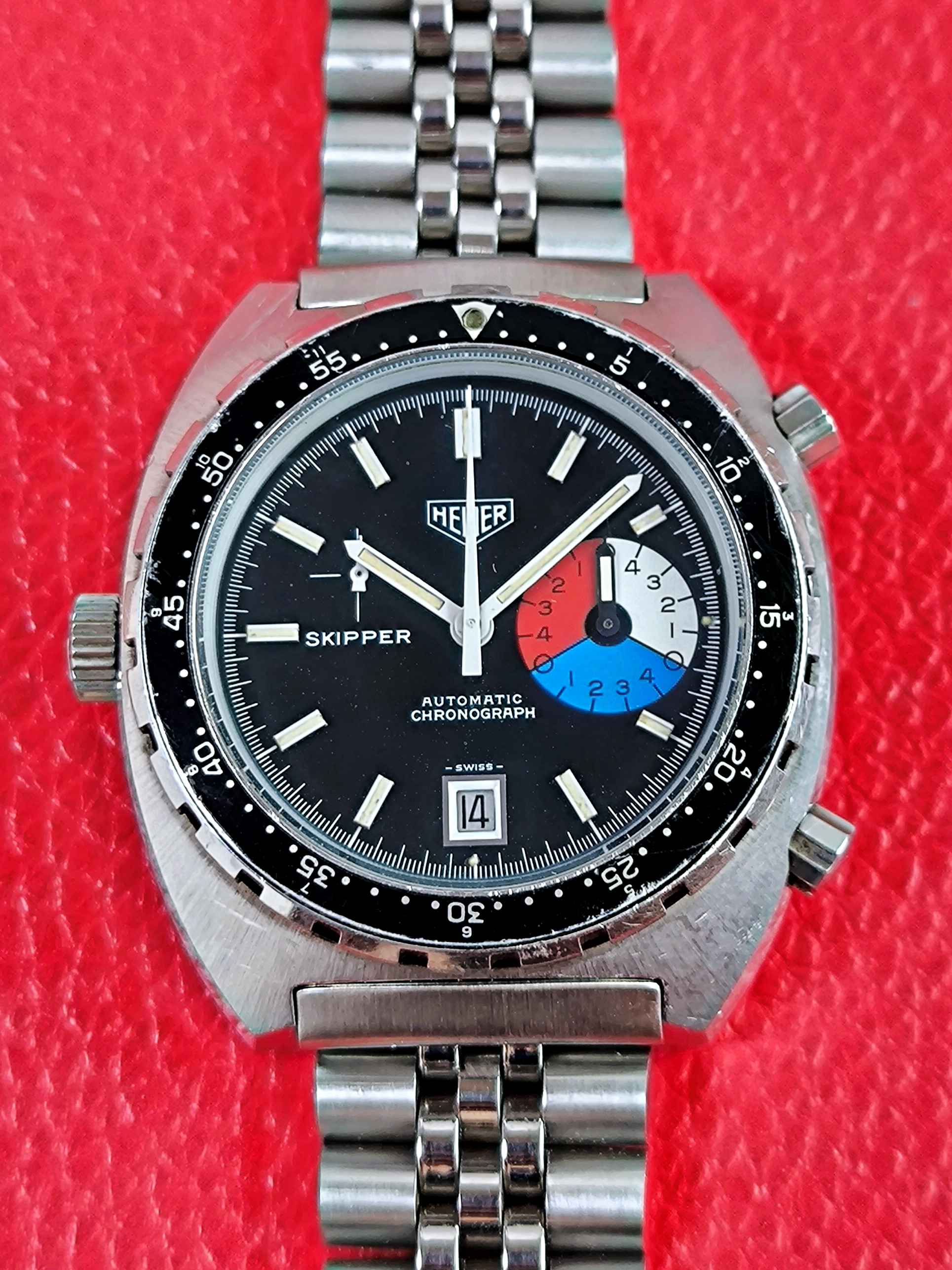 1983 Heuer Autavia Skipper 15640