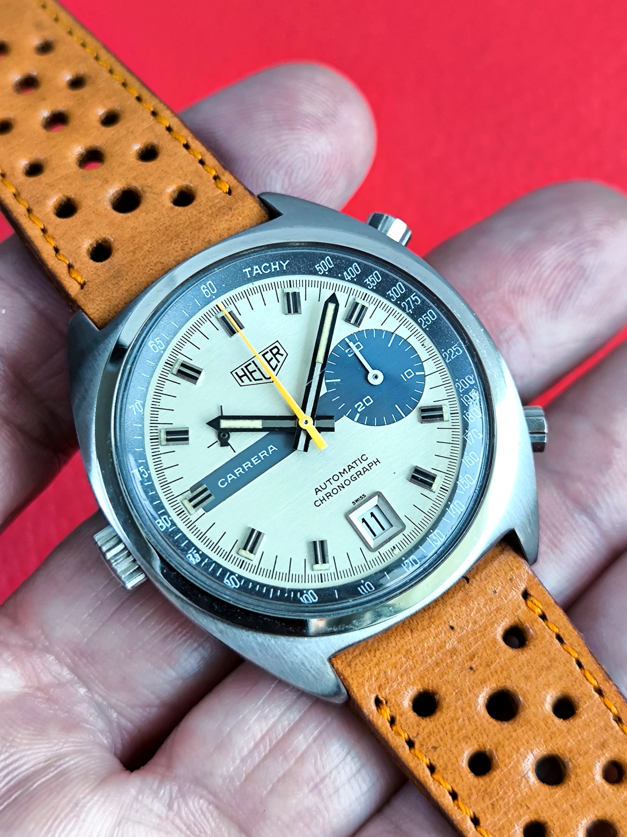 1974 Heuer Carrera ref 1553 Cal.15