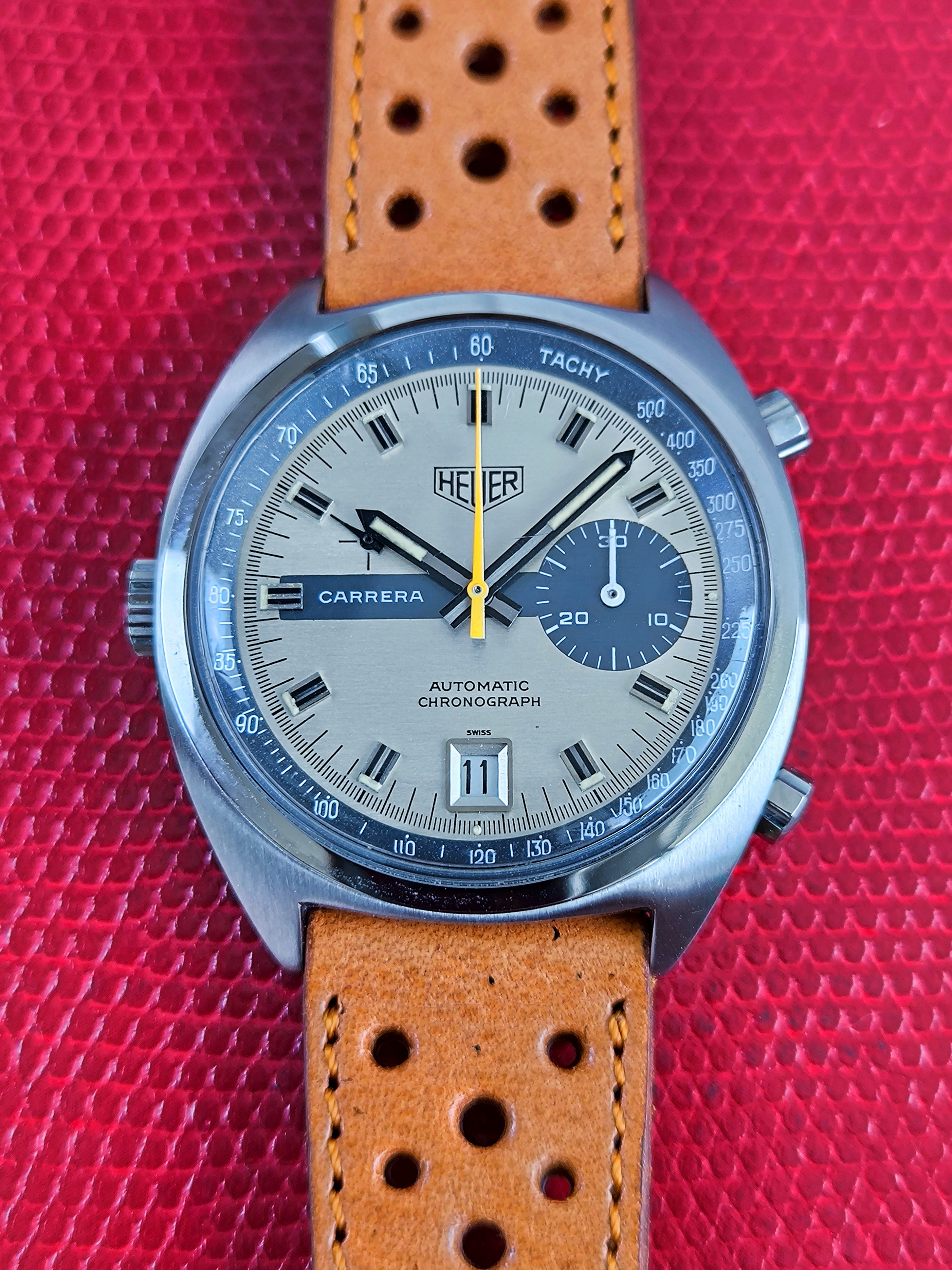 1974 Heuer Carrera ref 1553 Cal.15