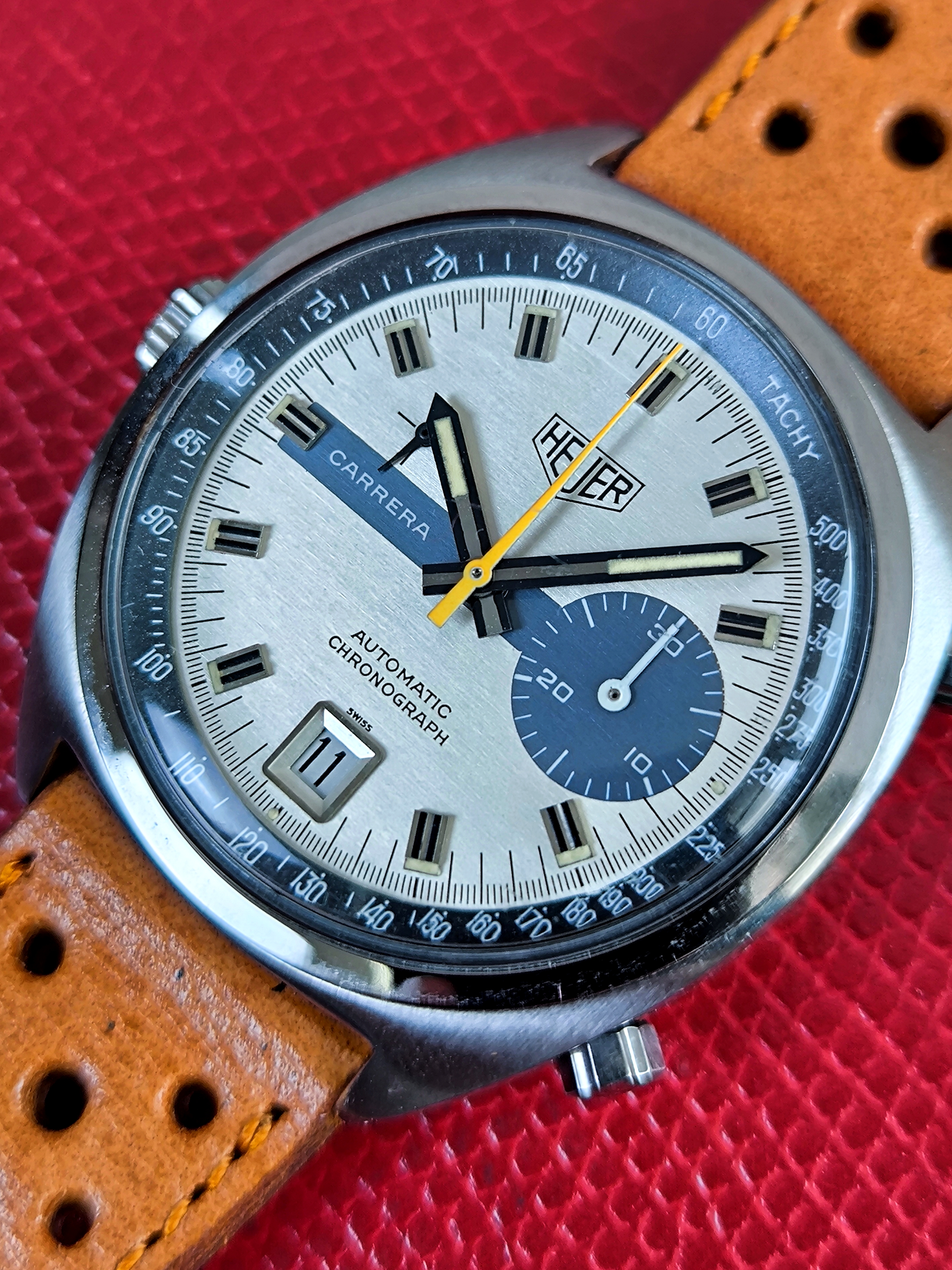1974 Heuer Carrera ref 1553 Cal.15